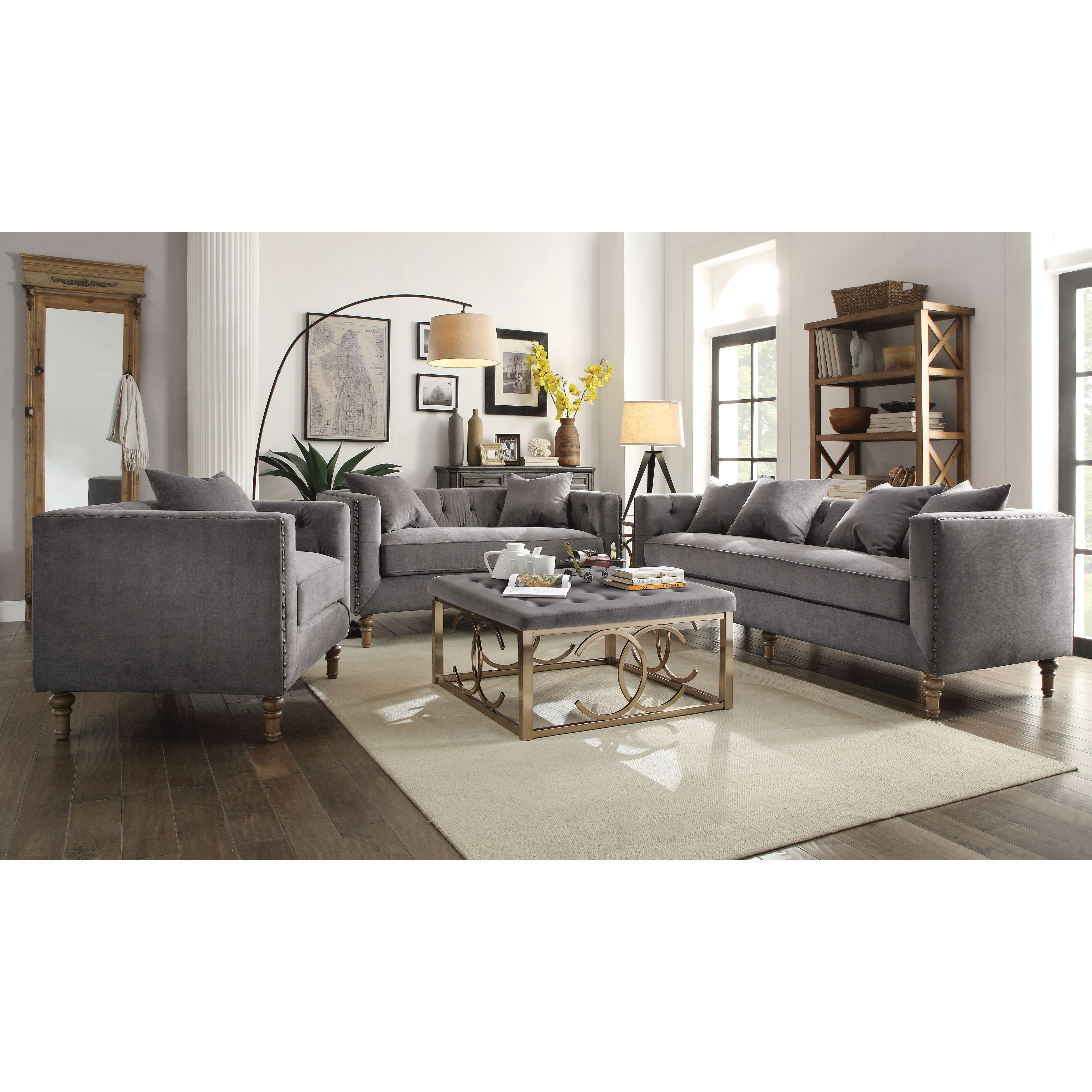 ACME Furniture Sidonia Living Room Collection | Wayfair.ca