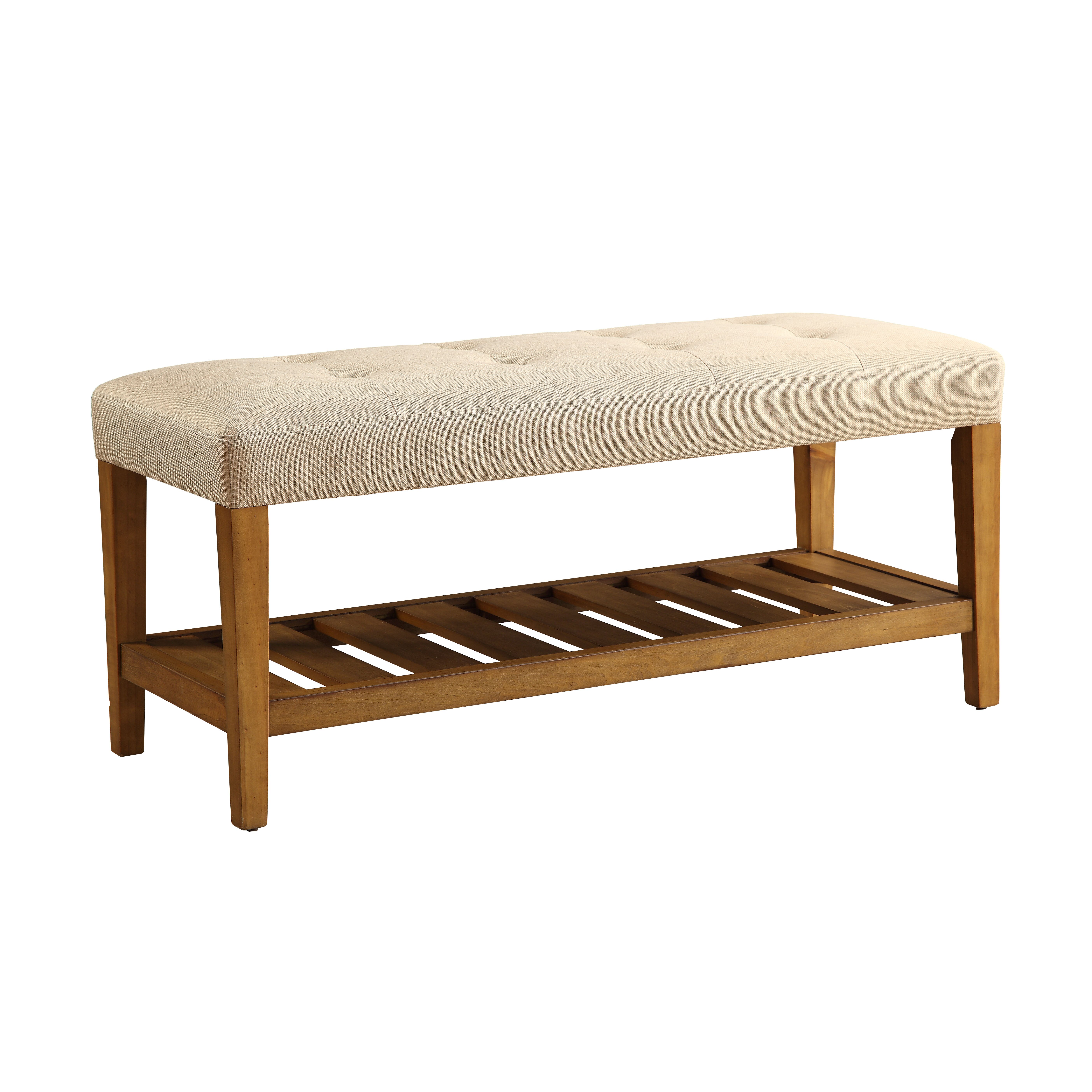 ACME Furniture Charla Upholstered Entryway Bench & Reviews | Wayfair