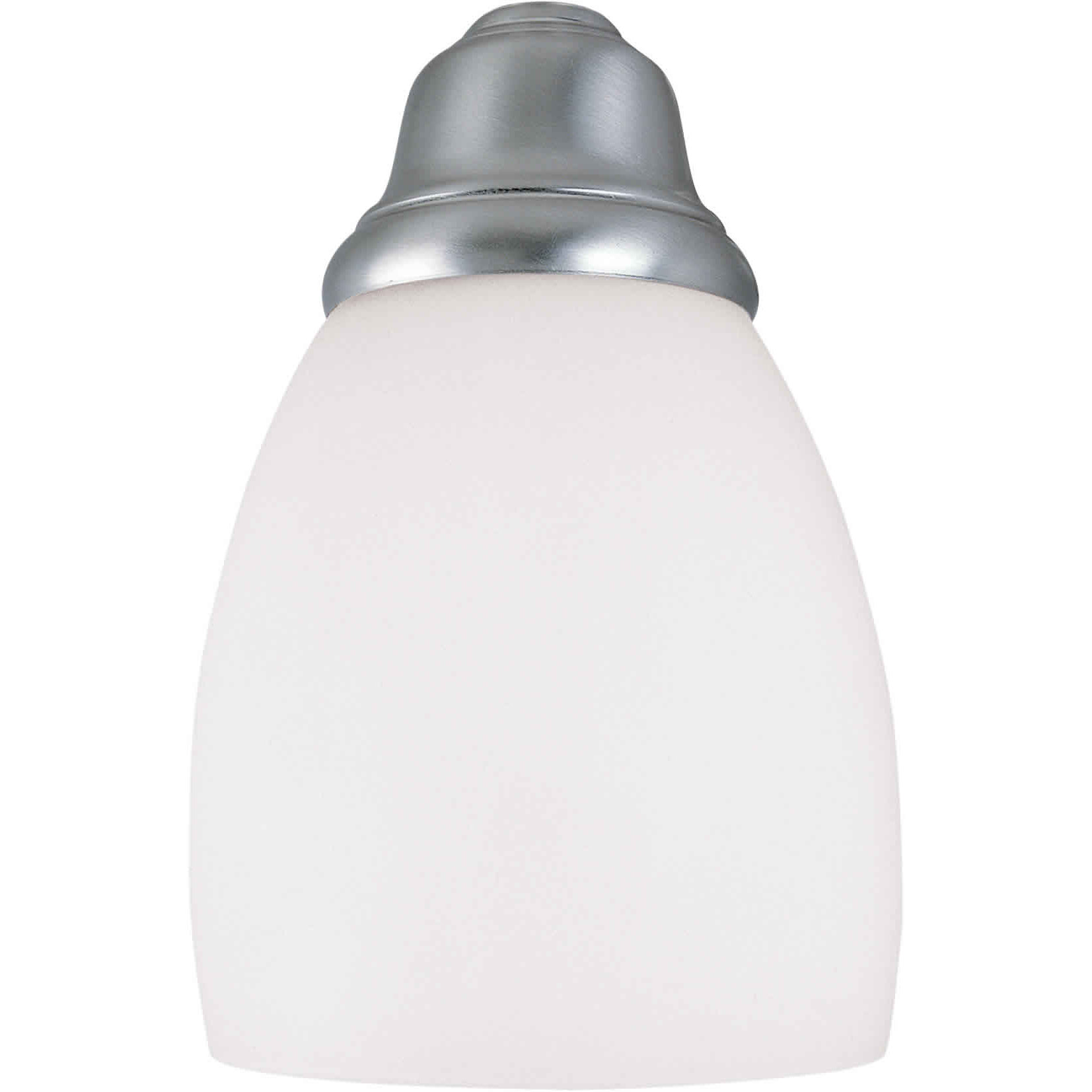Forte Lighting 4.25" Satin Opal Glass Ovall Pendant Shade & Reviews