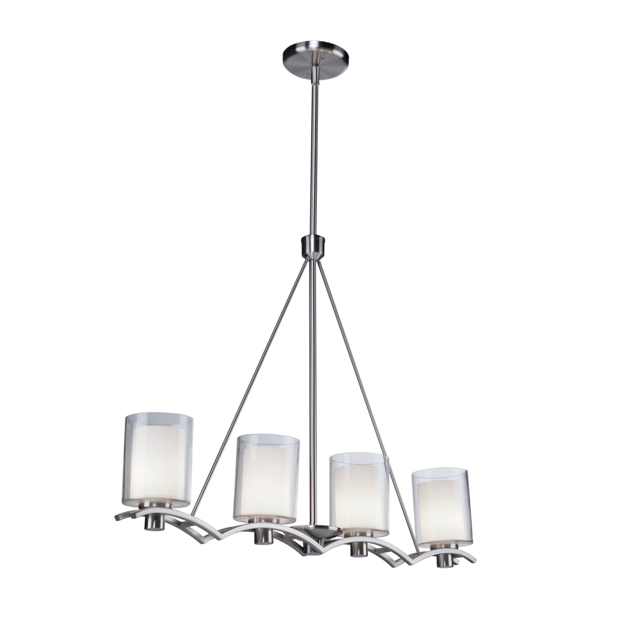 Artcraft Lighting Andover 4 Light Kitchen Island Pendant & Reviews ...