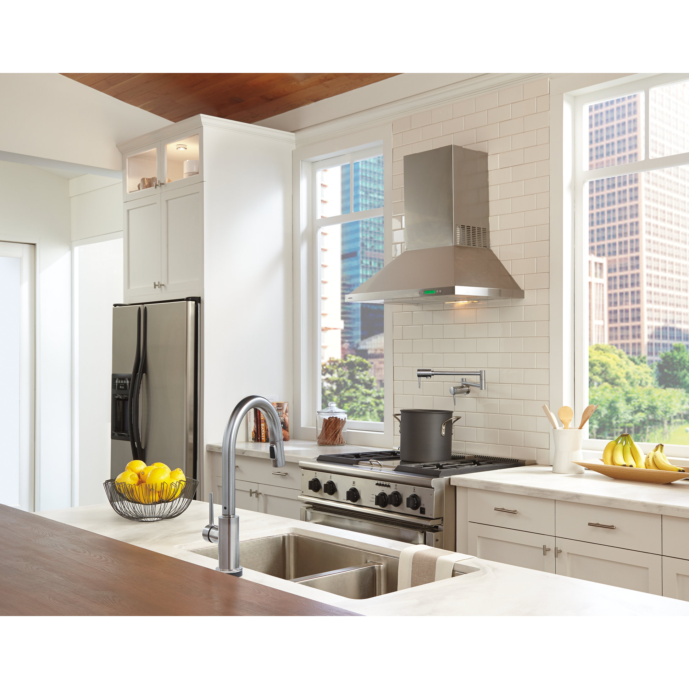 Delta Single Hangle Wall Mount Pot Filler Faucet & Reviews Wayfair