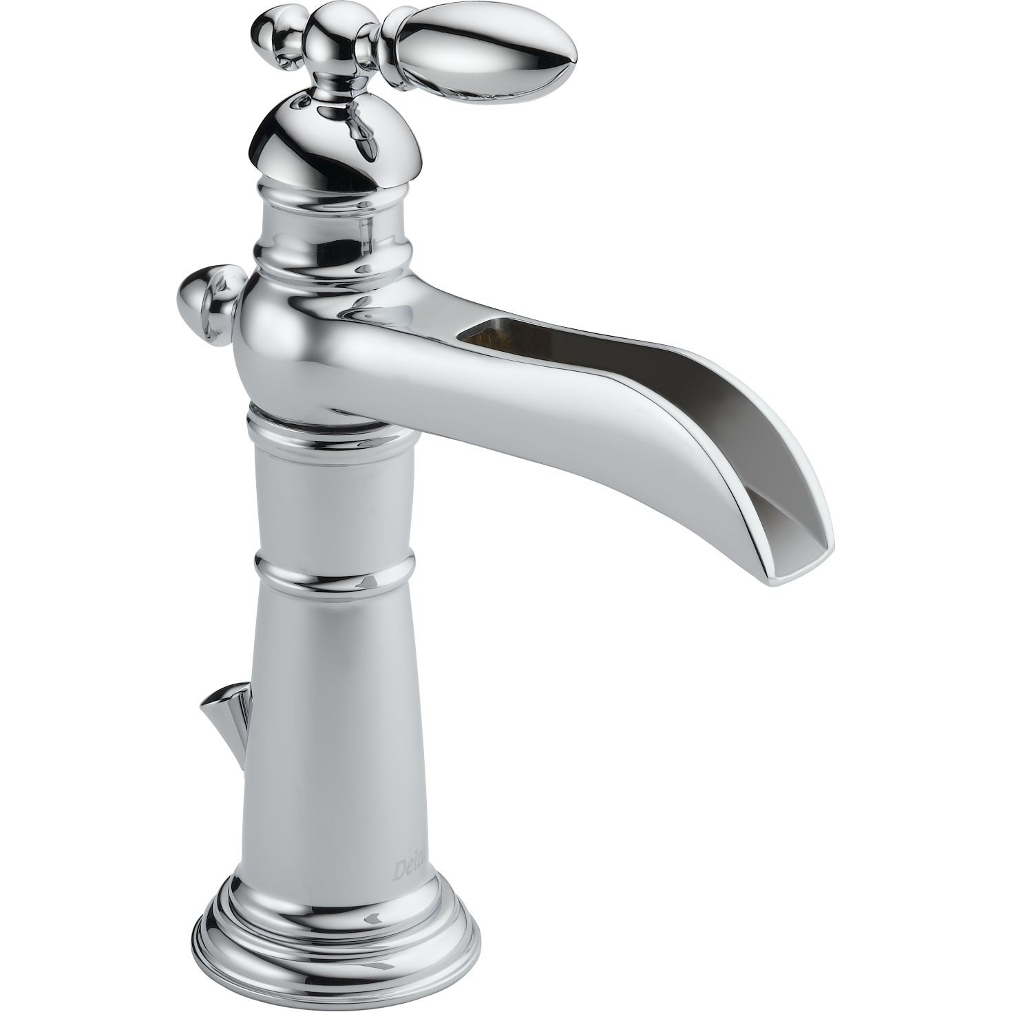 ... Hole Bathroom Channel Spout Faucet with Metal Pop-Up Drain and 3-Hole