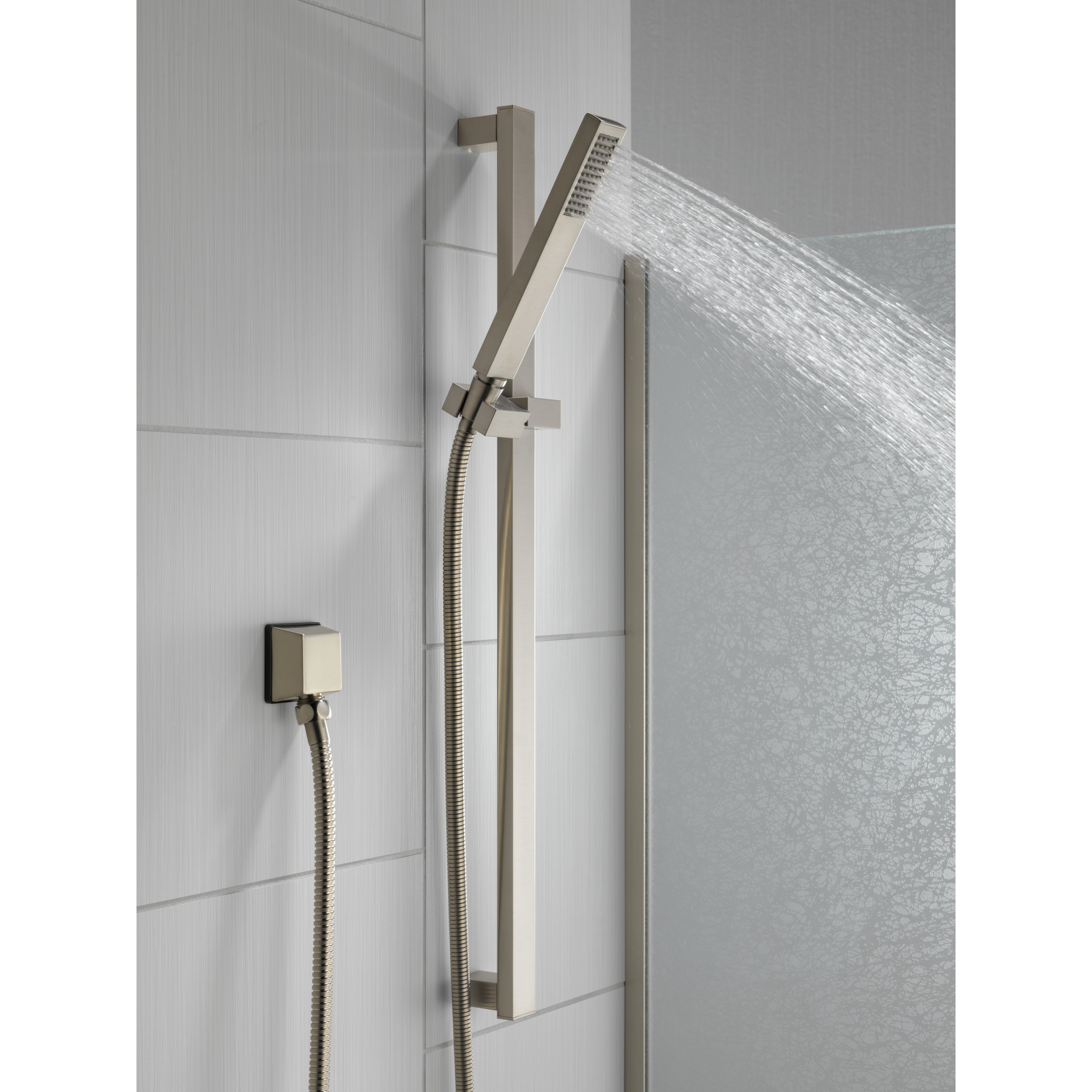 Delta Shower Slide Bar Brushed Nickel at Kristin Blanchard blog