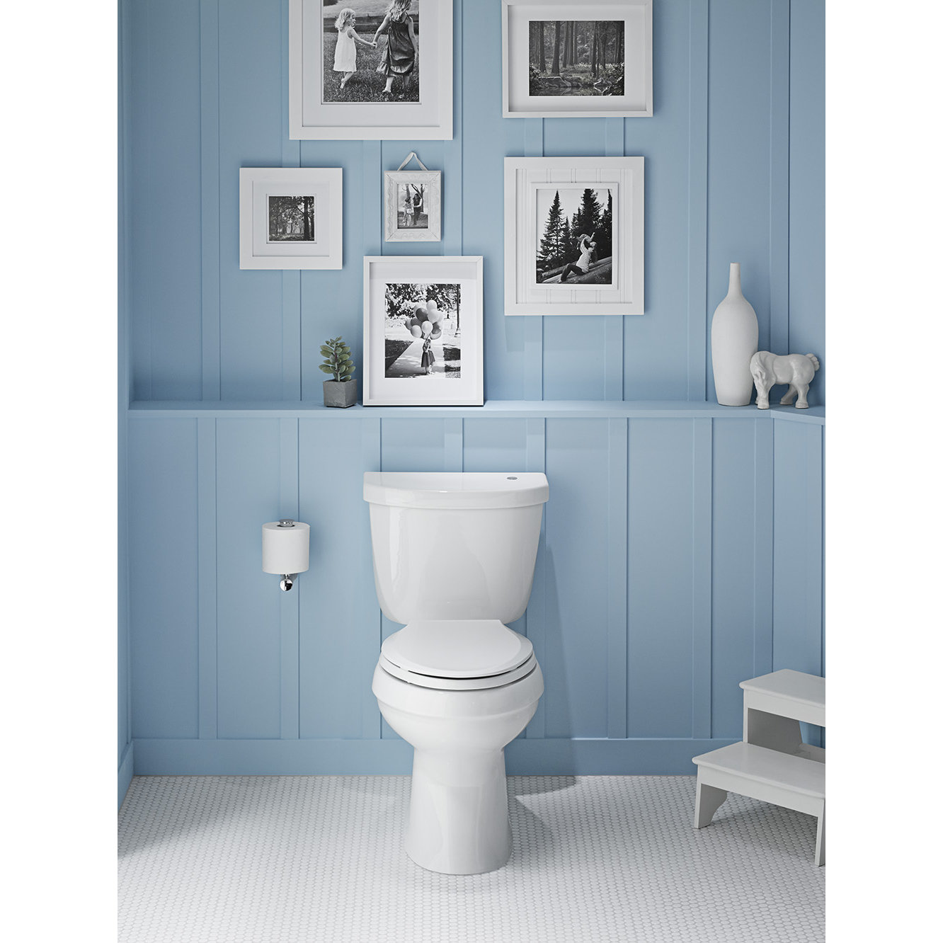 Kohler Cimarron Comfort Height 2 Piece Elongated 1.28 GPF Touchless