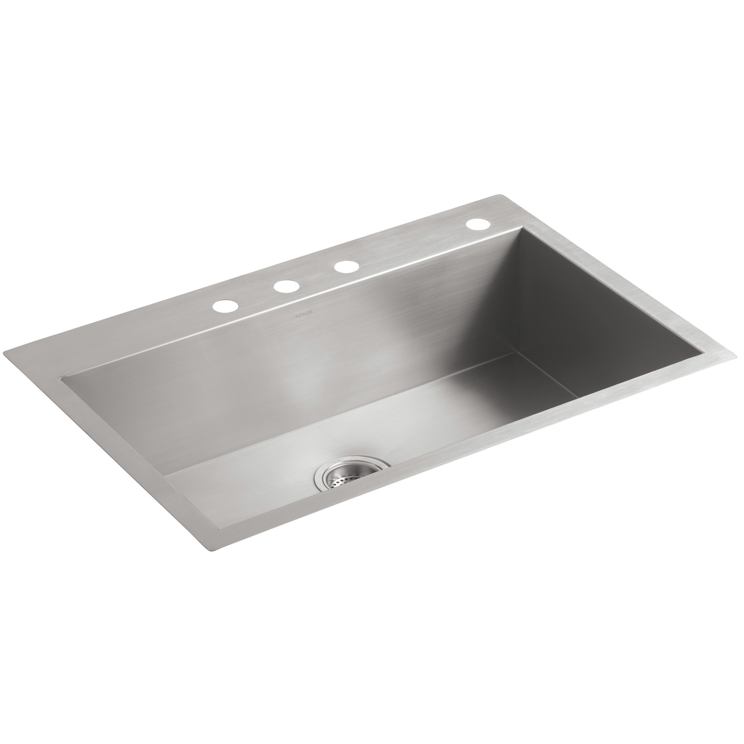 Kohler Vault 33" x 22" x 95/16" TopMount/UnderMount Large Single