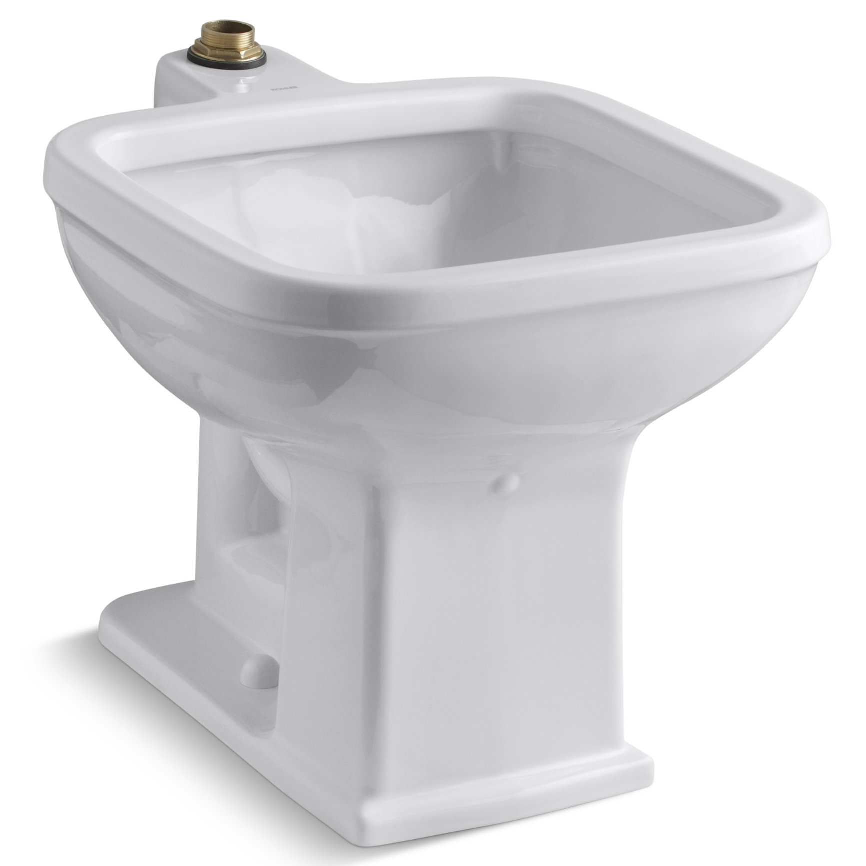 Kohler Tyrrell 21" x 27.13" Single FloorMounted SiphonJet Flushing Rim Service Sink Wayfair