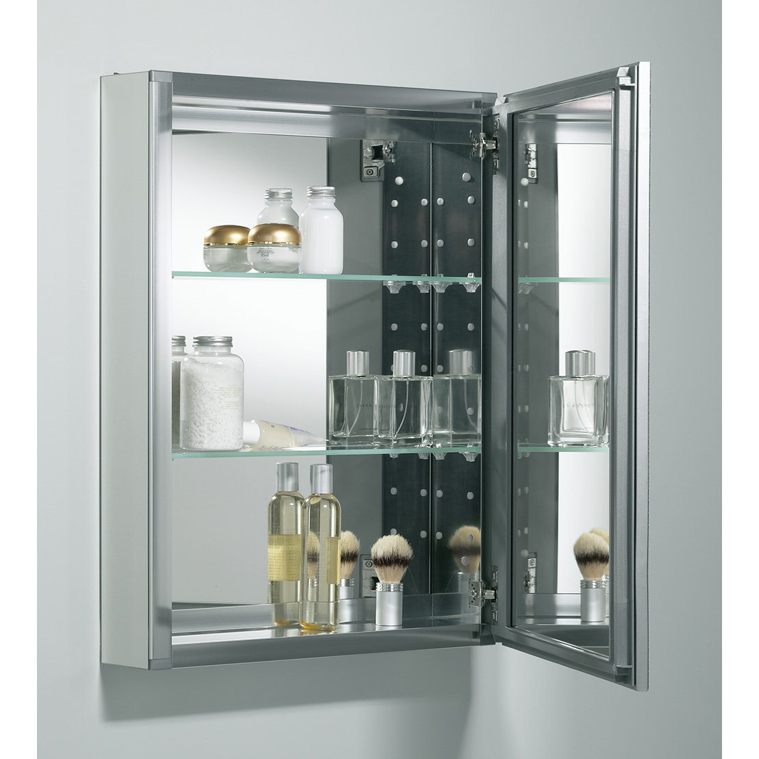 Kohler 20" x 26" Aluminum Mirrored Medicine Cabinet ...