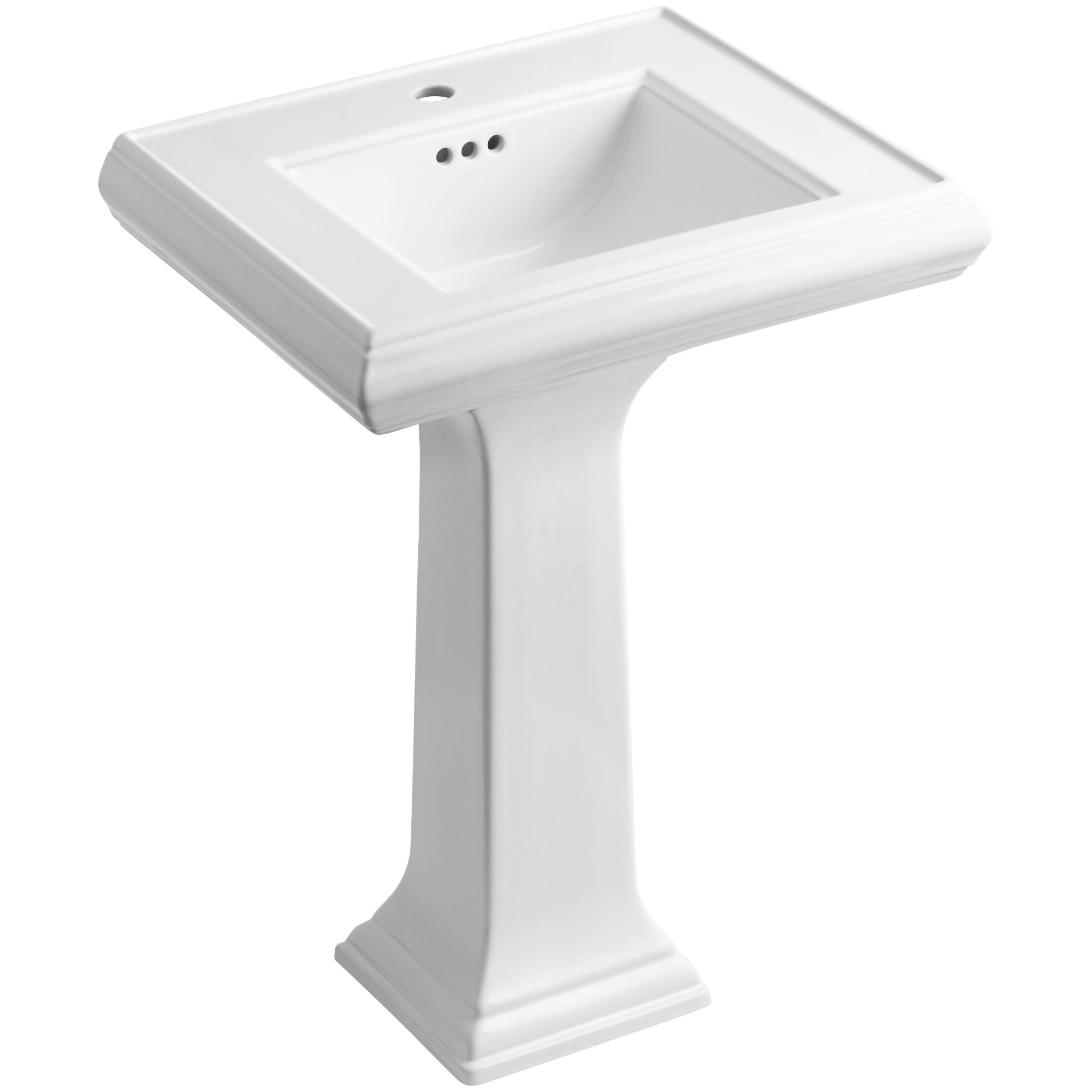 Kohler Memoirs Classic 24 Pedestal Bathroom Sink Reviews Wayfair   Kohler Memoirs Classic 24 Pedestal Bathroom Sink 