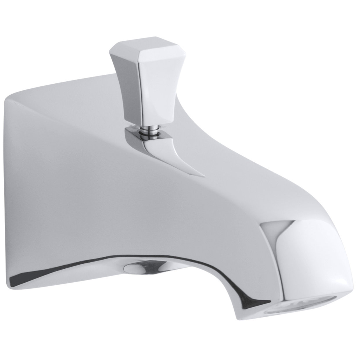 Kohler Memoirs Stately WallMount 6" Diverter Bath Spout with Deco Lift