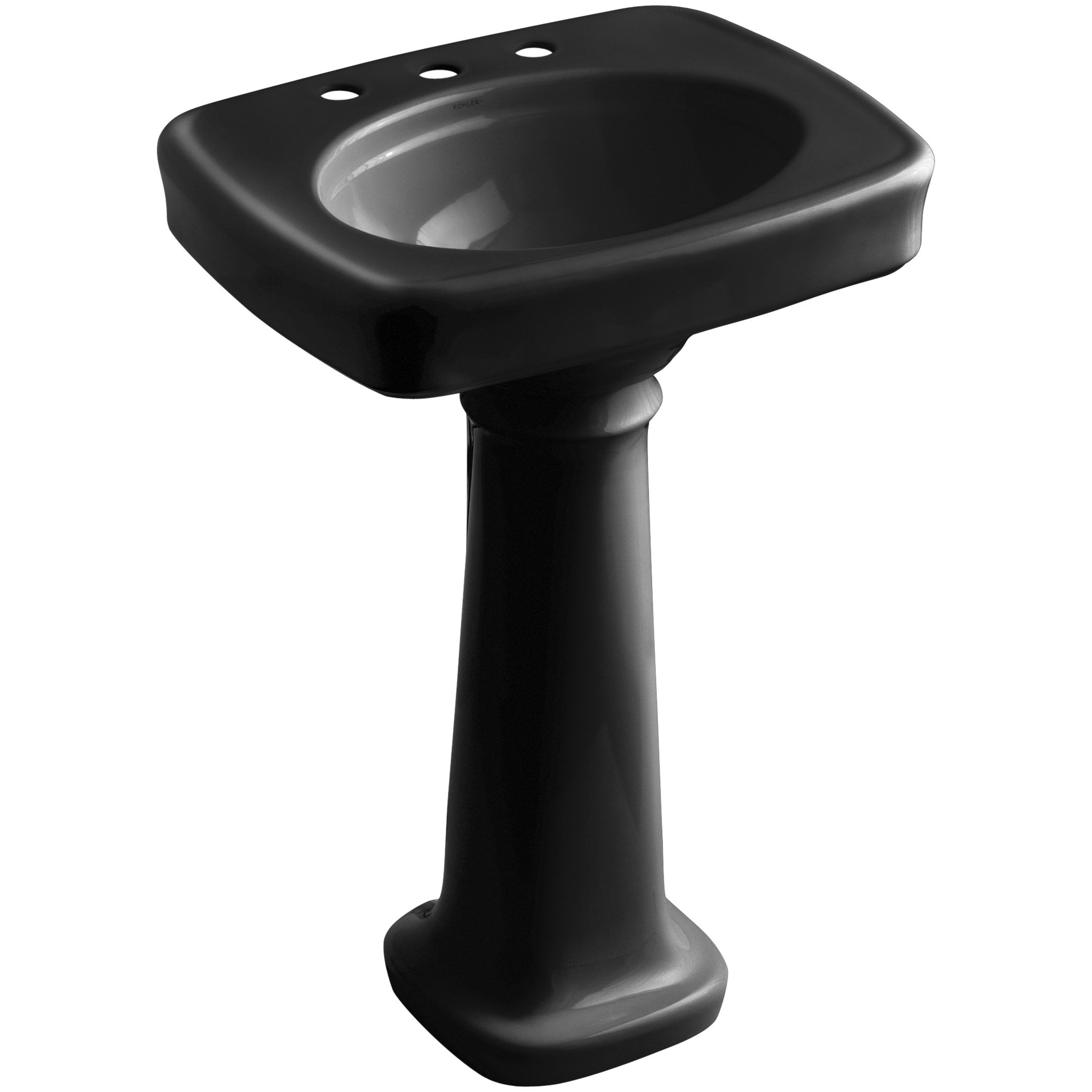 Kohler Bancroft 24" Pedestal Bathroom Sink & Reviews Wayfair