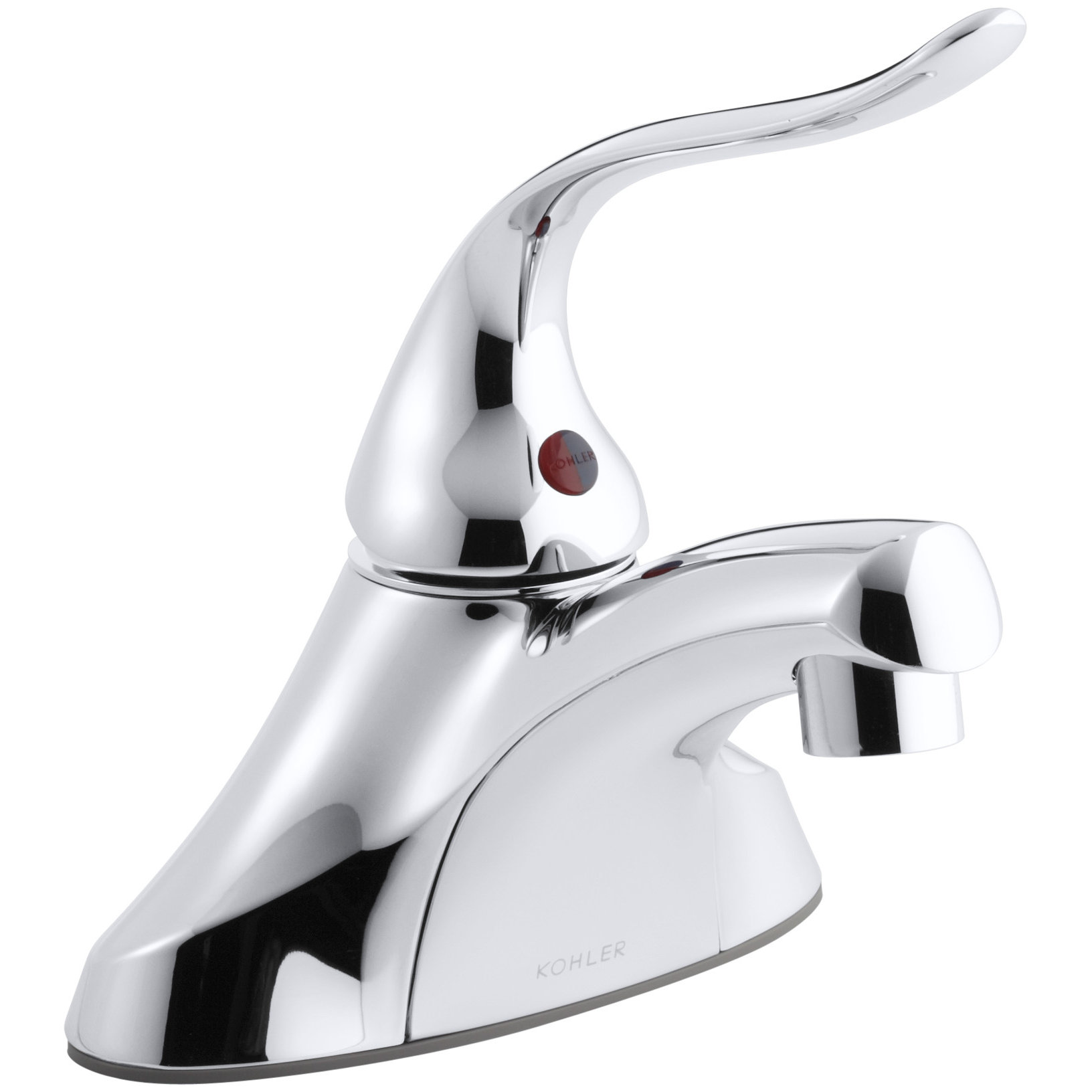 Kohler Coralais Centerset Commercial Bathroom Sink Faucet with 0.5 GPM ...