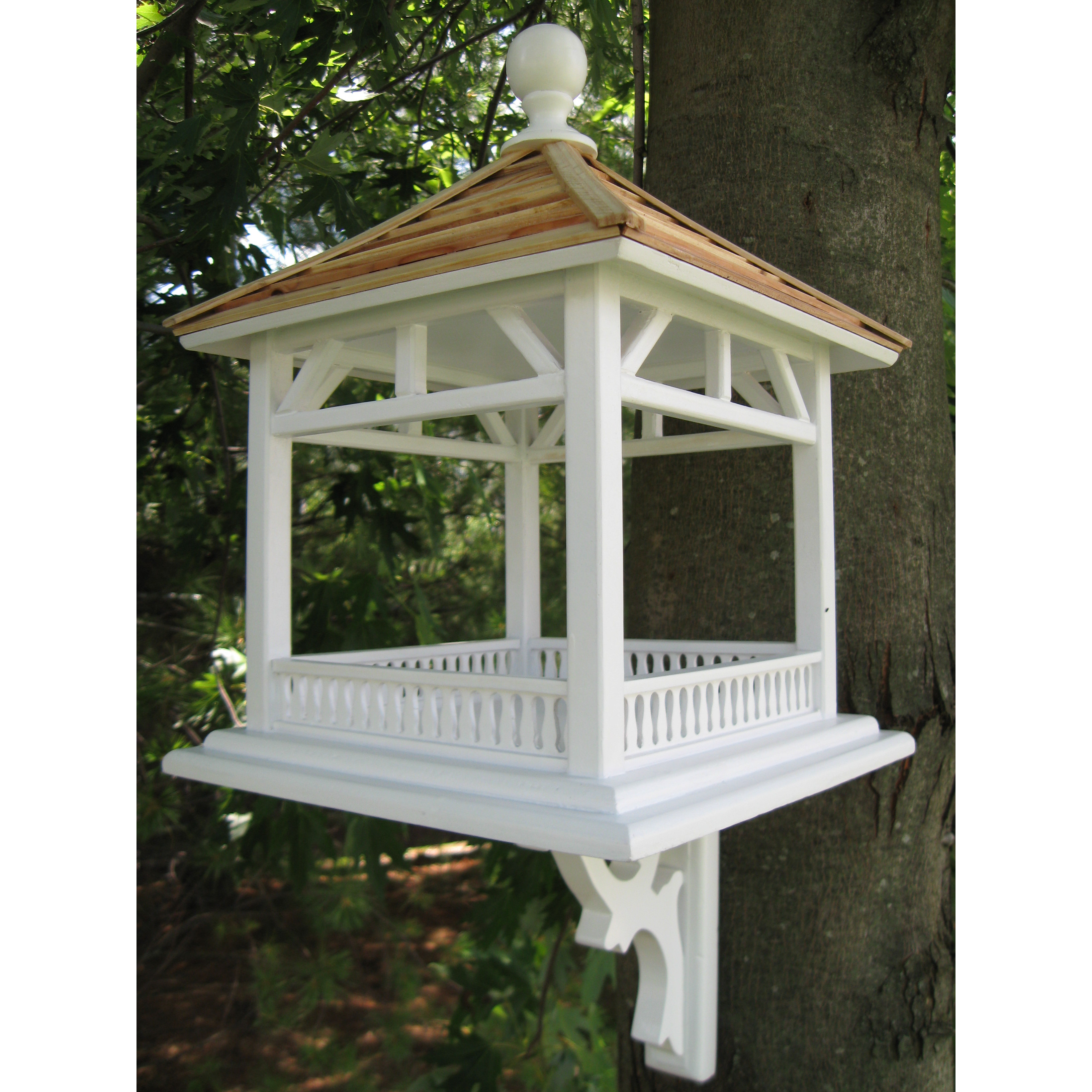 Home Bazaar Classic Series Dream House Gazebo Bird Feeder & Reviews ...