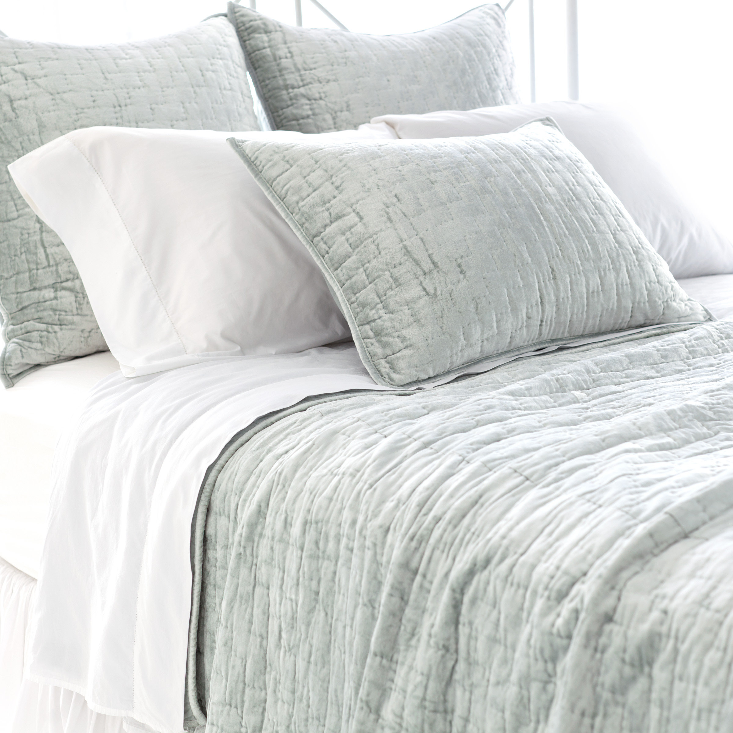 Pine Cone Hill Matte Velvet Quilt Collection & Reviews Wayfair