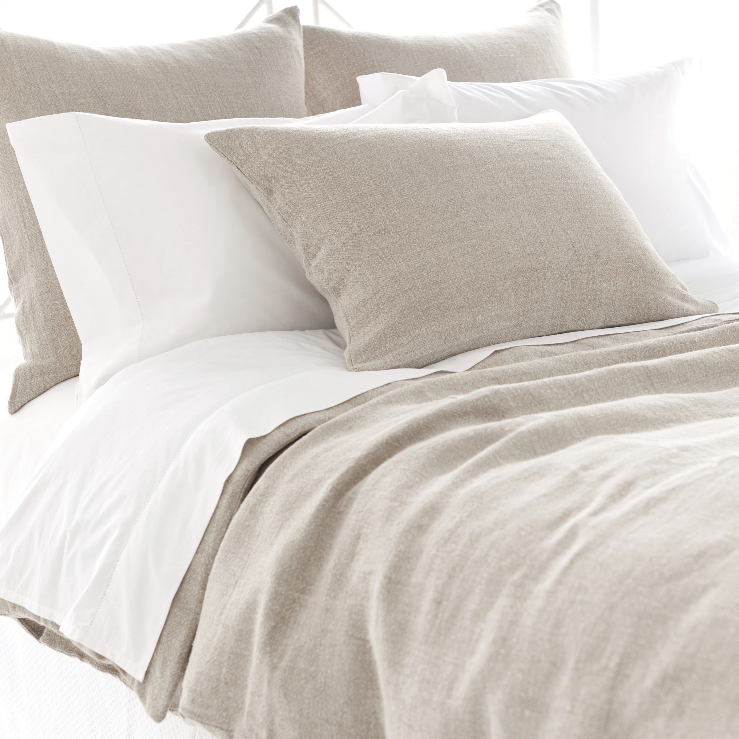 Pine Cone Hill Stone Washed Linen Duvet Cover Collection & Reviews