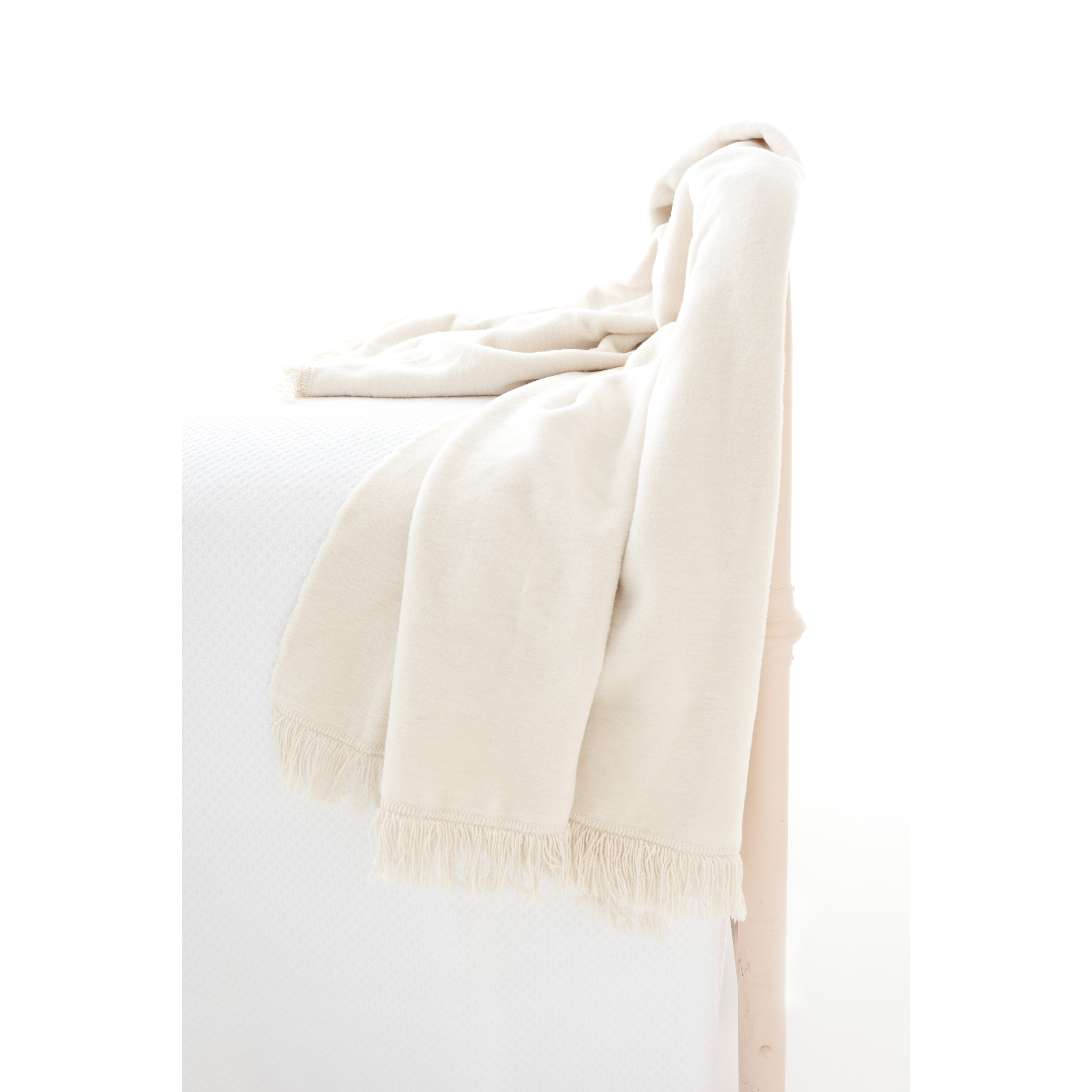 Pine Cone Hill Windsor Fleece Fringed Cotton Throw & Reviews Wayfair