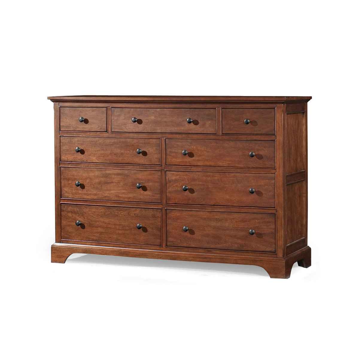 Cresent Furniture Retreat Cherry 9 Drawer Dresser 1501