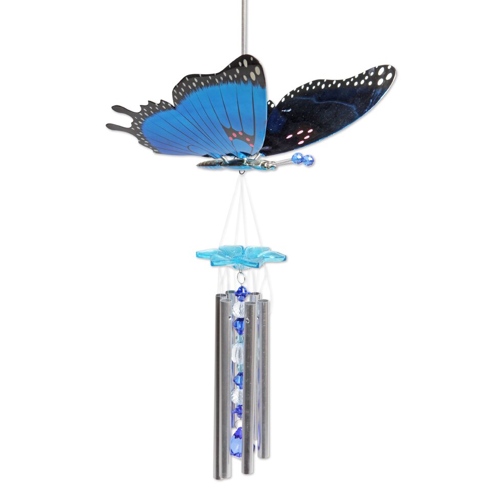 Exhart WindyWings Butterfly Wind Chime & Reviews | Wayfair