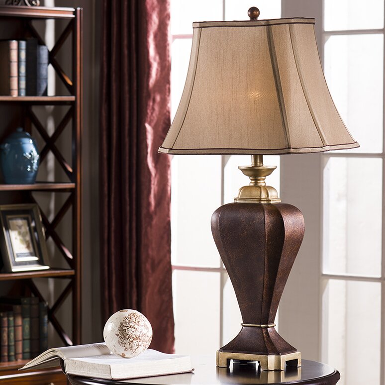 InRoom Designs 31" Table Lamp With Bell Shade & Reviews | Wayfair