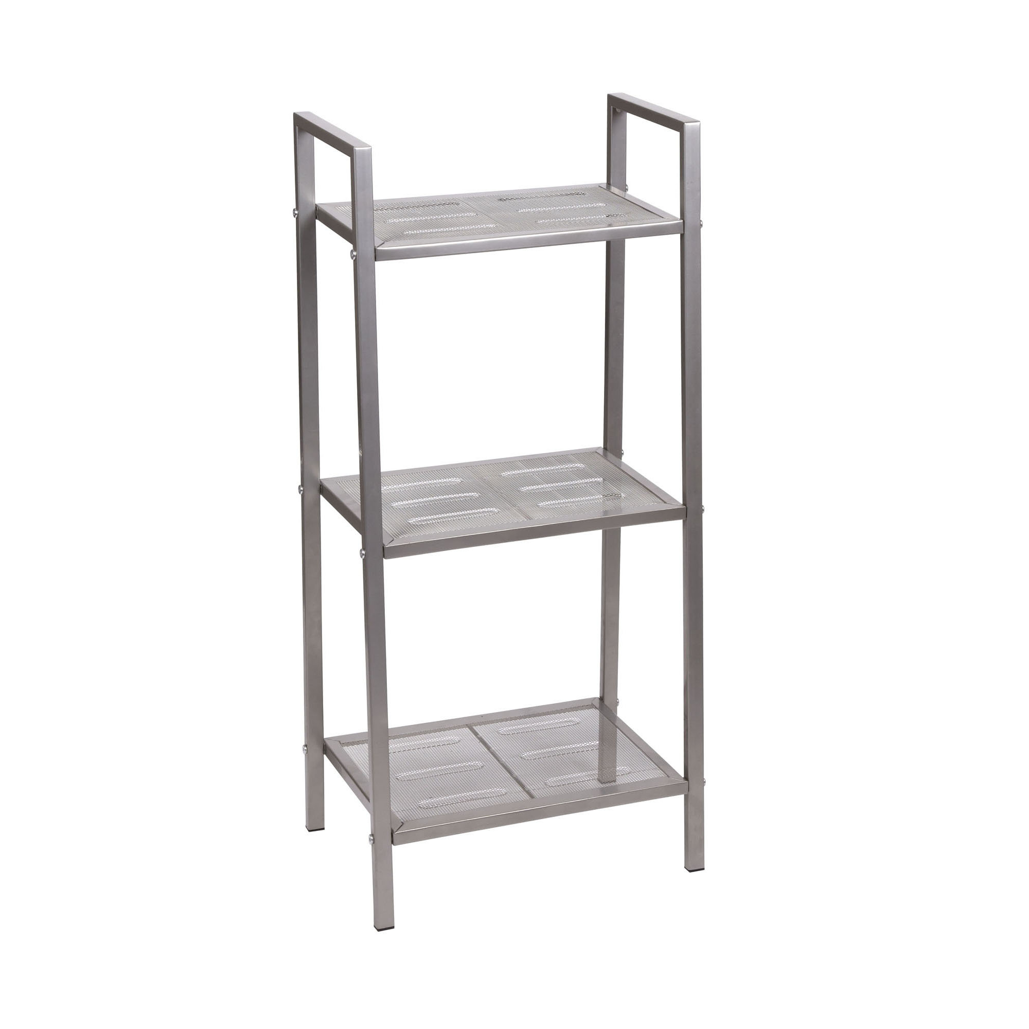 Household Essentials FreeStanding 45.5" H Three Shelf Shelving Unit
