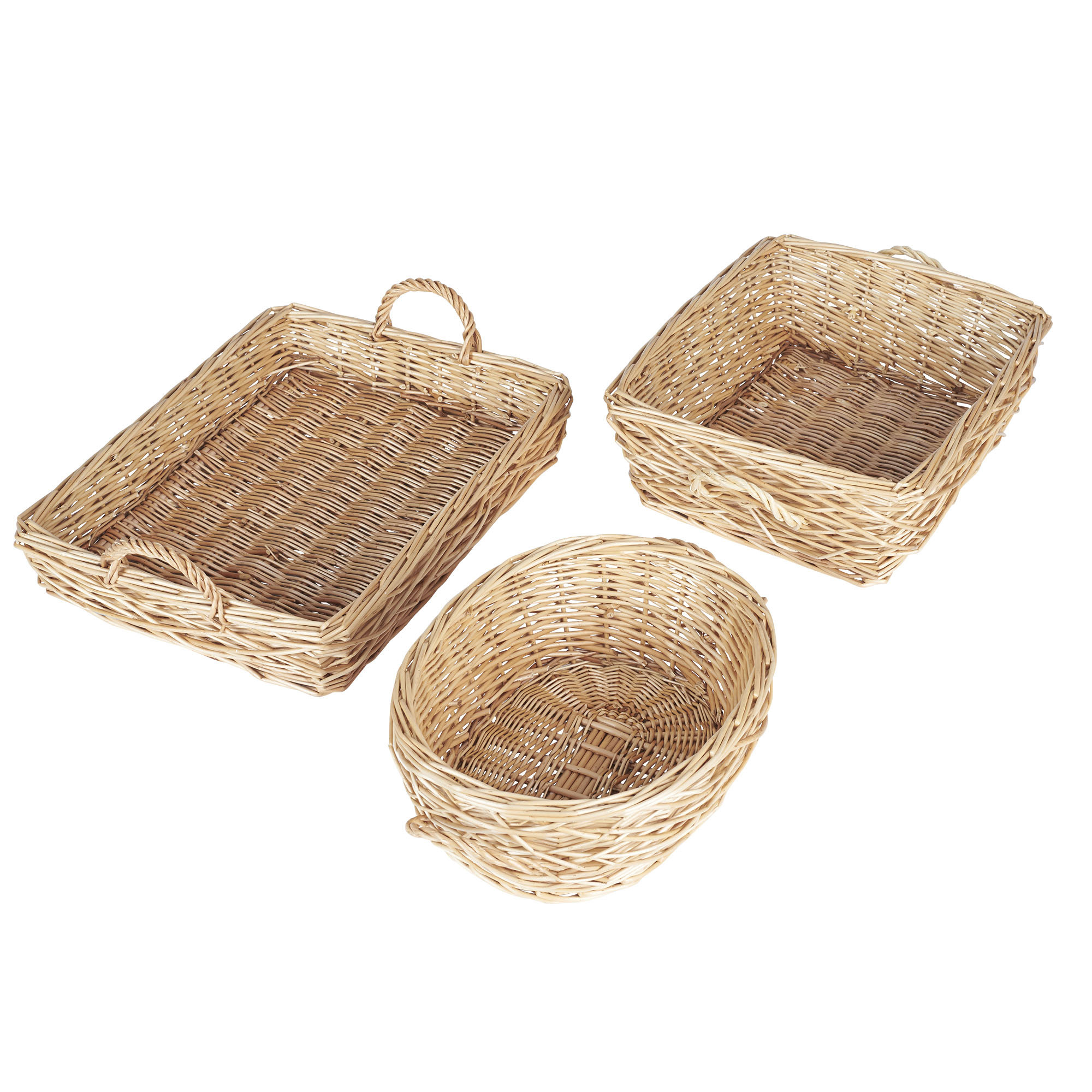 Household Essentials 3 Piece Spring Bird Nest Basket Set Wayfair