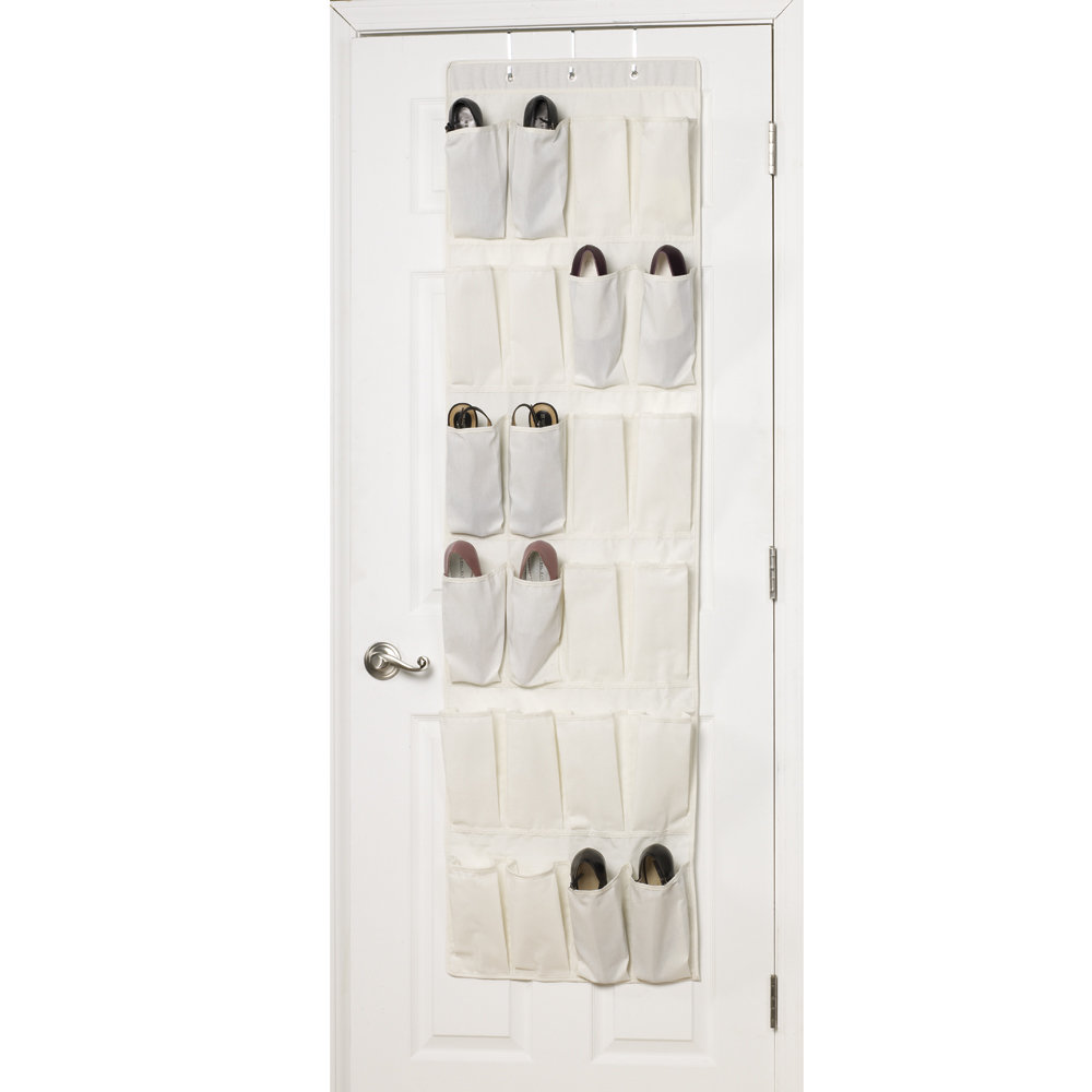 Household Essentials 24Pocket Overdoor Shoe Organizer & Reviews Wayfair