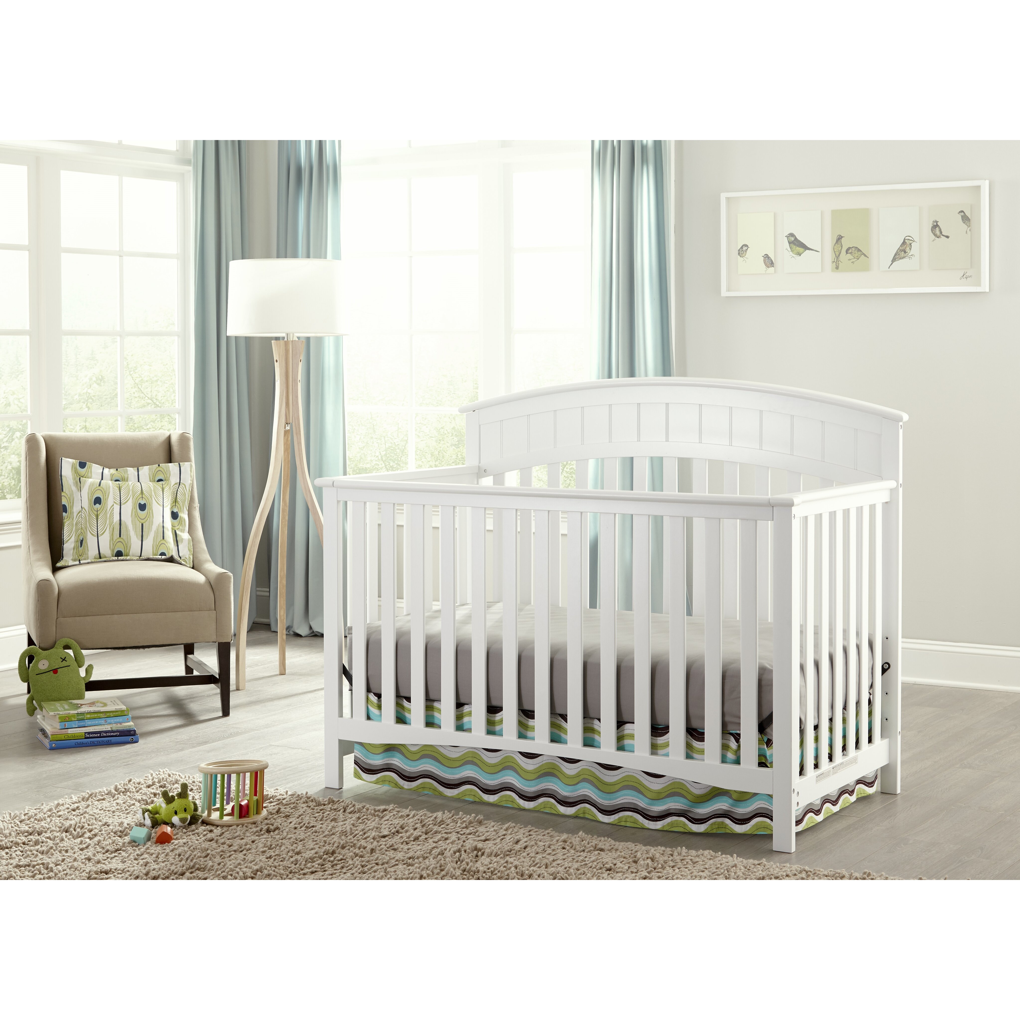 Graco Charleston 4in1 Convertible Crib & Reviews Wayfair