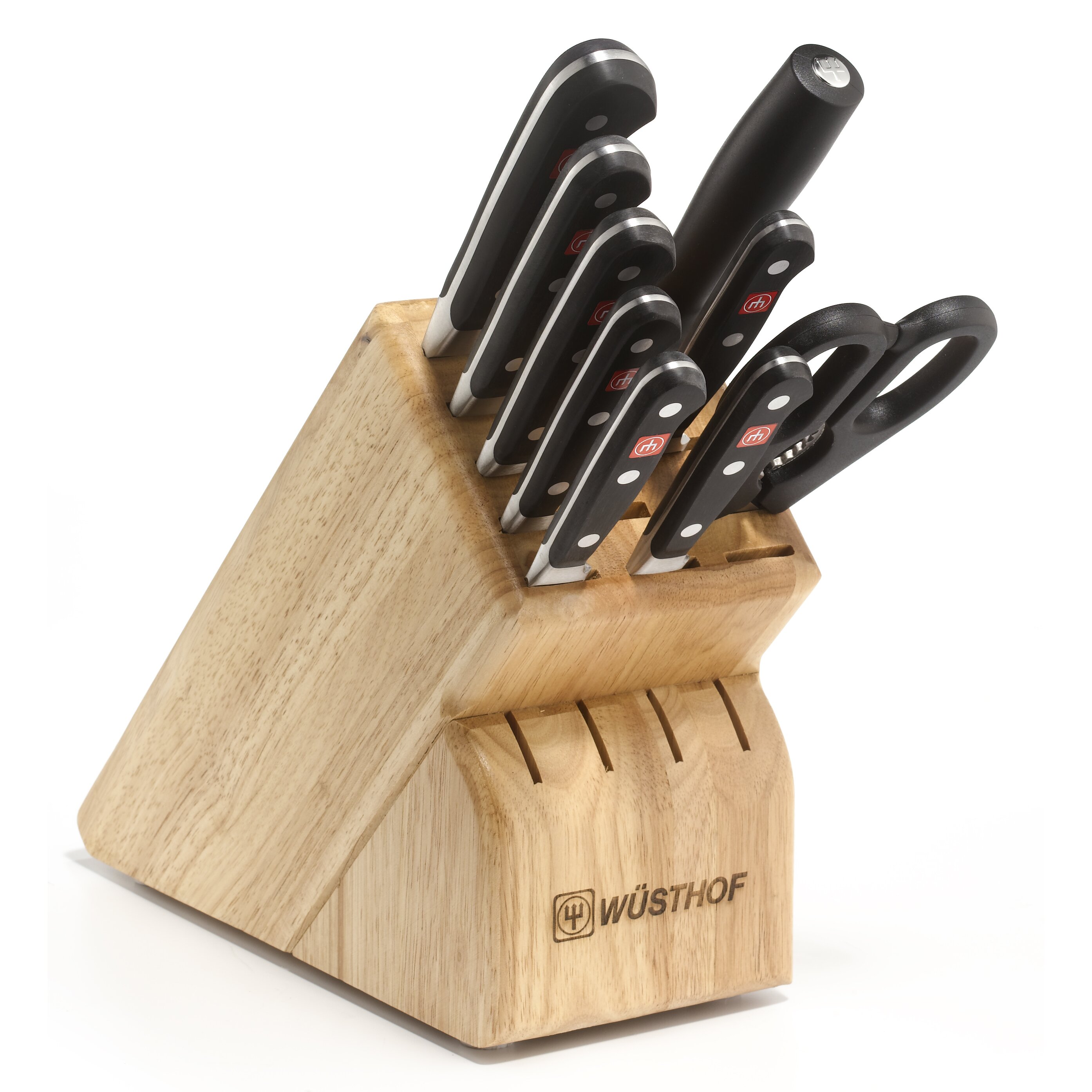 Wusthof Classic 10 Piece Knife Block Set & Reviews Wayfair