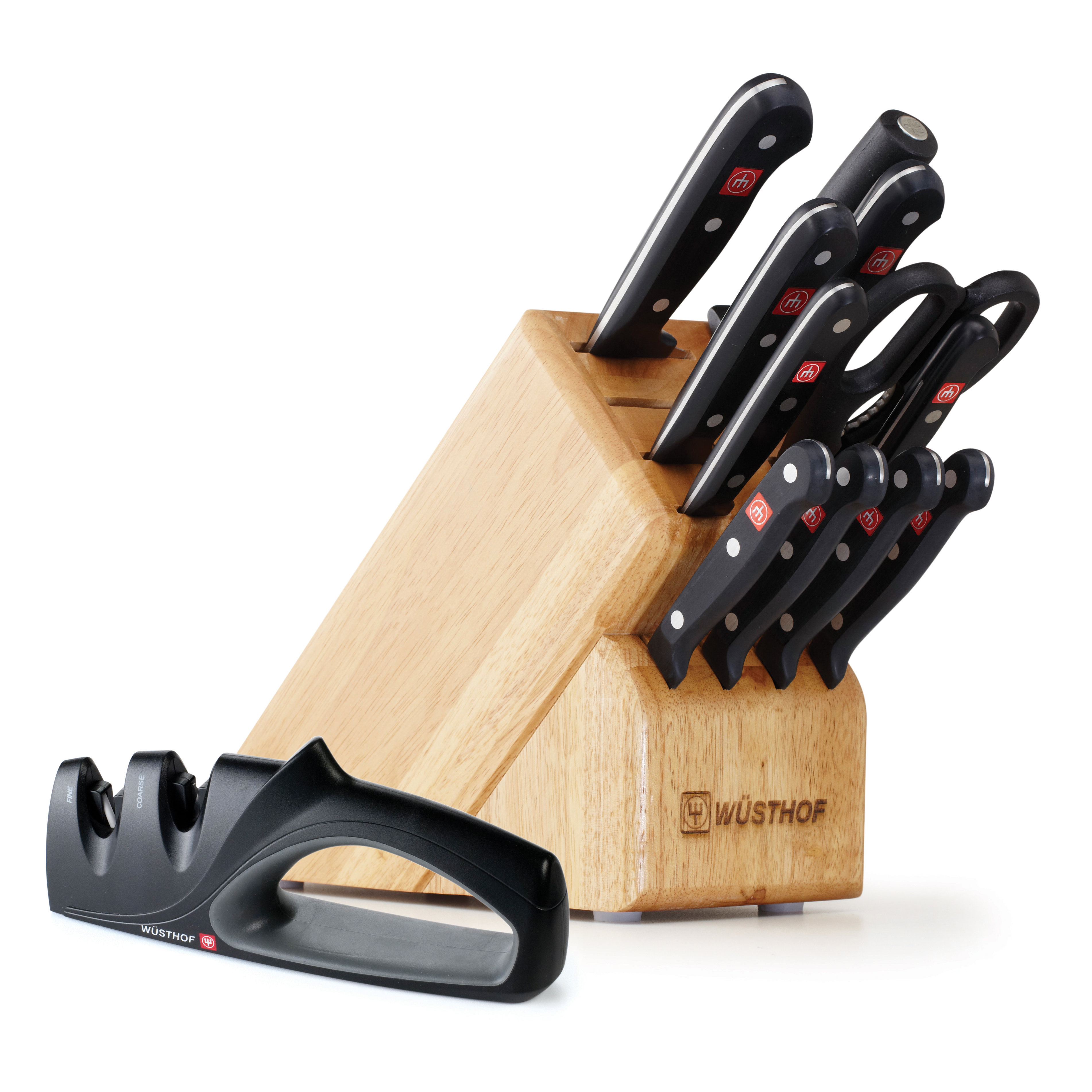Wusthof Gourmet 12 Piece Knife Block Set & Reviews Wayfair