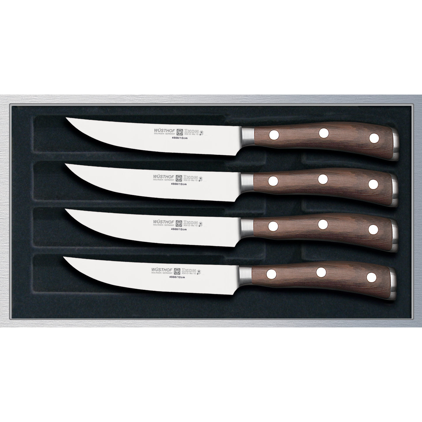 Wusthof Ikon Steak Knife Set & Reviews Wayfair