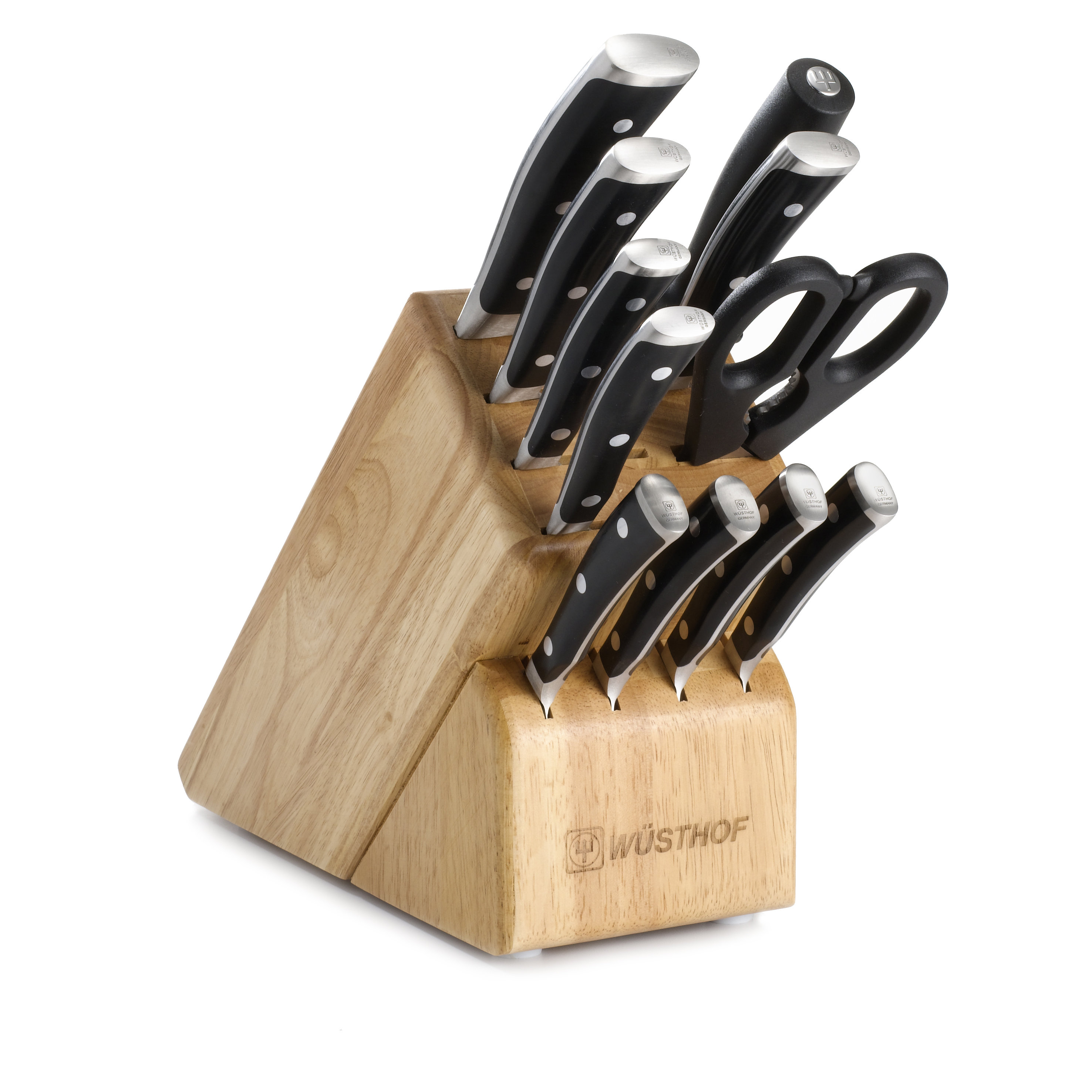 Wusthof Classic Ikon 12 Piece Block Set & Reviews | Wayfair