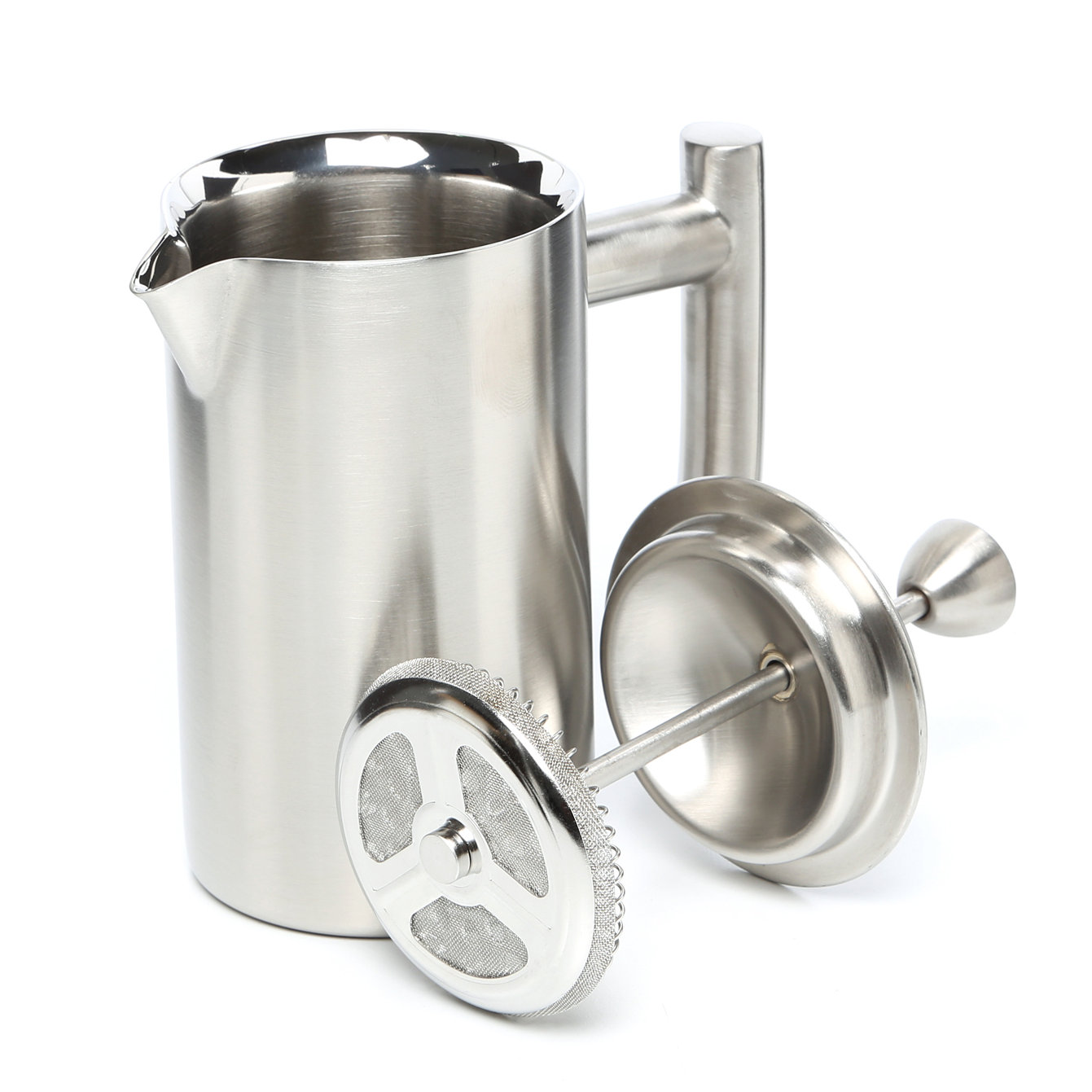 Frieling Brushed Stainless Steel French Press & Reviews Wayfair