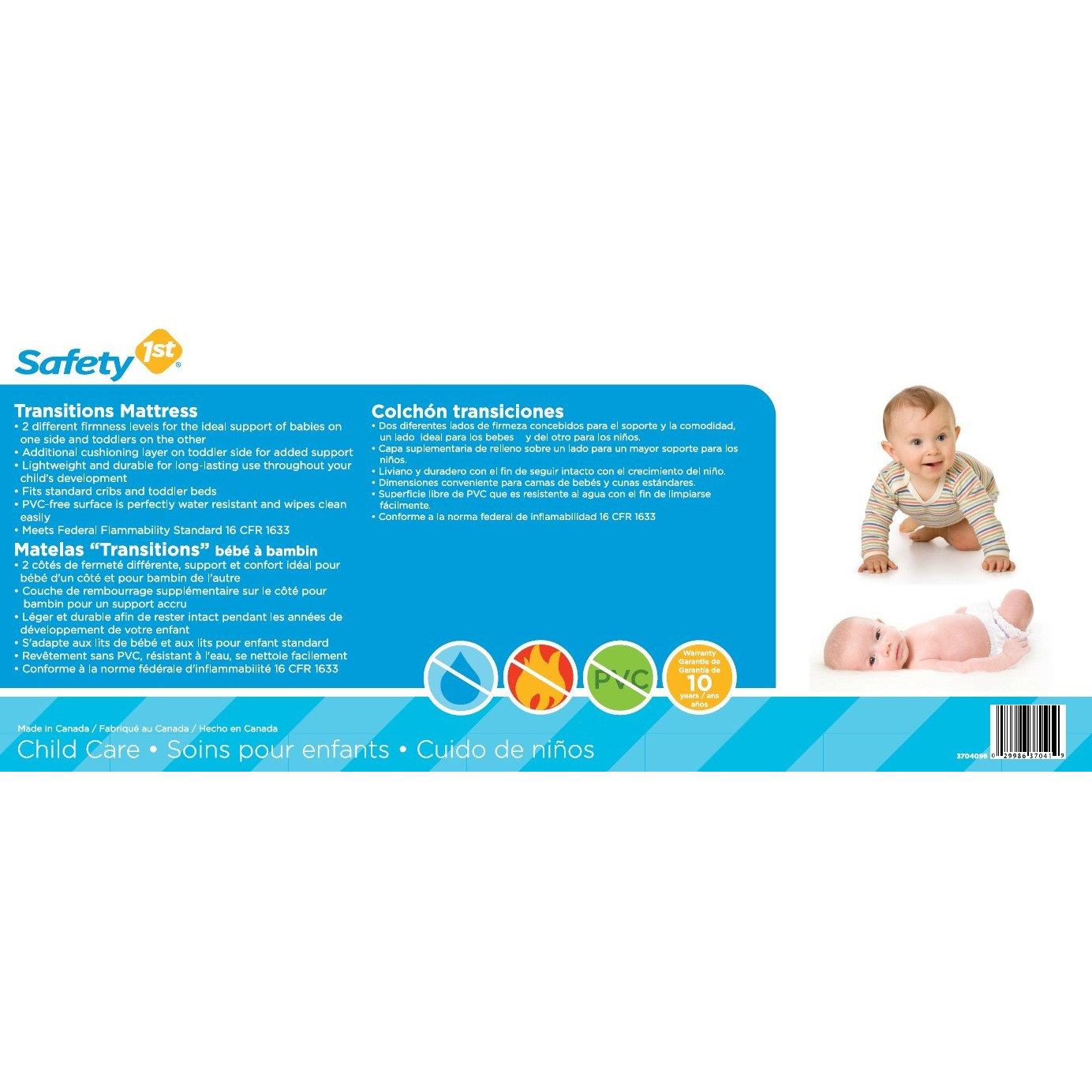 Safety 1st Transitions 5" Crib Mattress & Reviews | Wayfair