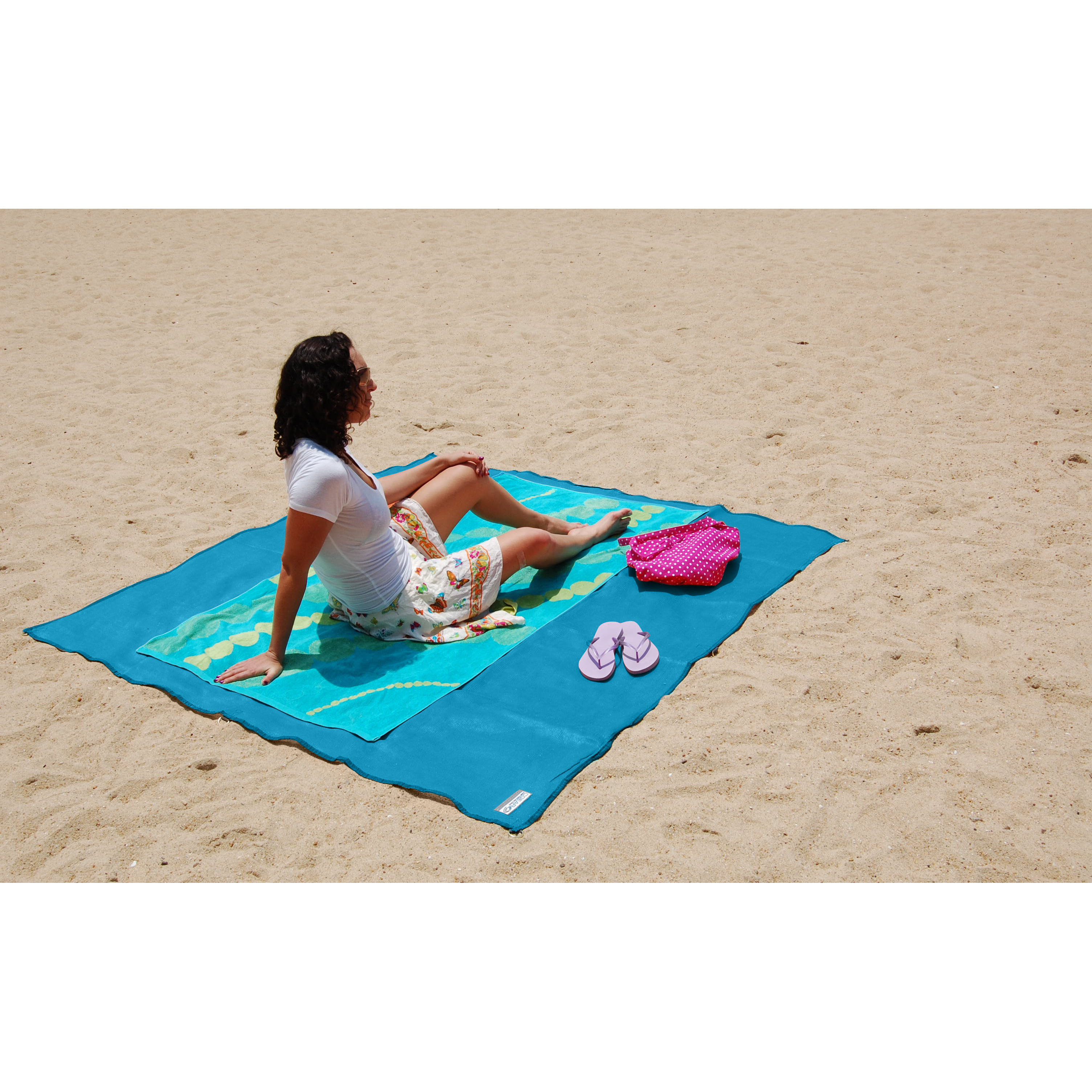 CGear Sand Free Multimat CGear Sand Free Mat Blue / Green Outdoor Area Rug & Reviews Wayfair