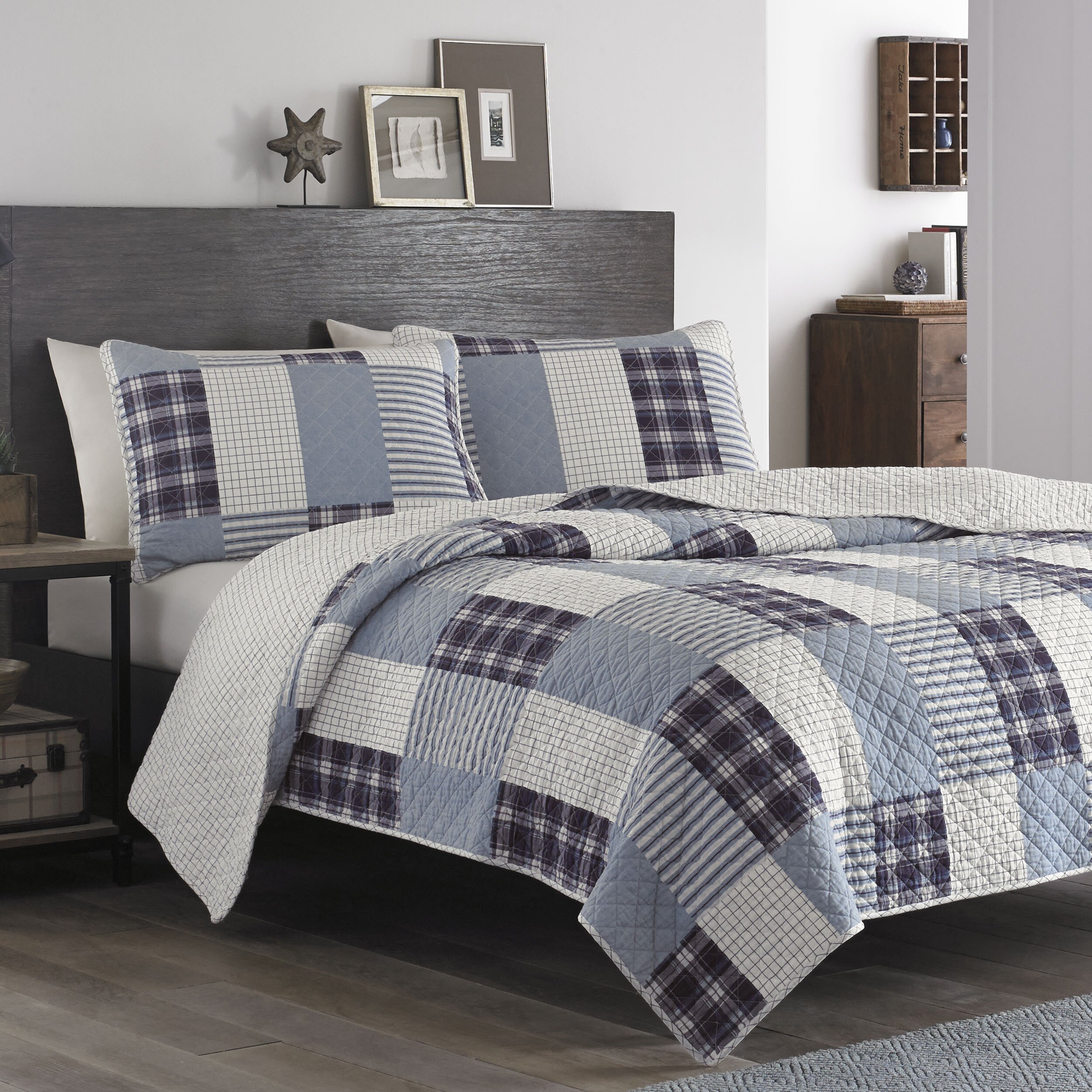 Eddie Bauer Camano Island Reversible Quilt Set & Reviews | Wayfair