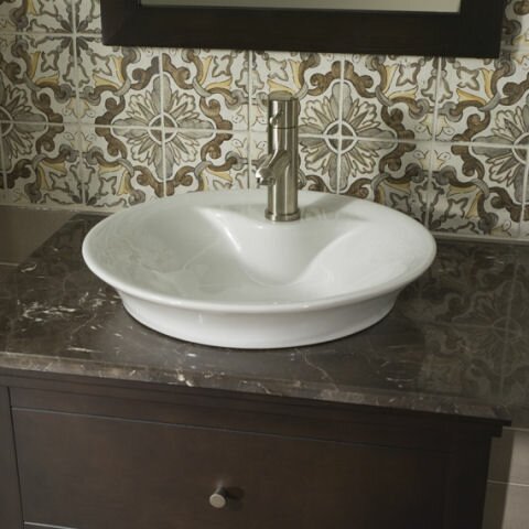 American Standard Morning Above Counter Bathroom Sink ...