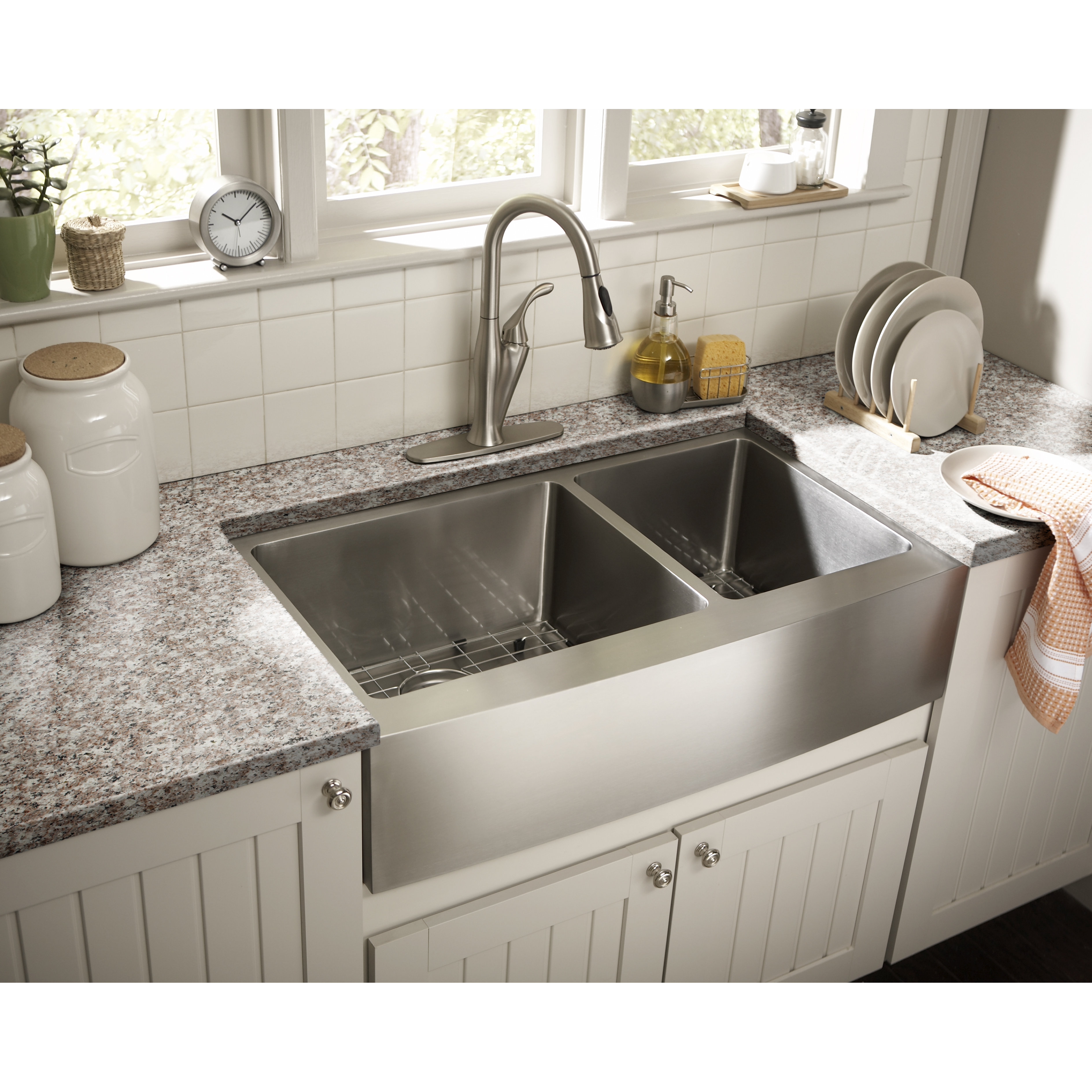 36 Inch Double Bowl Undermount Kitchen Sink – Kitchen Info