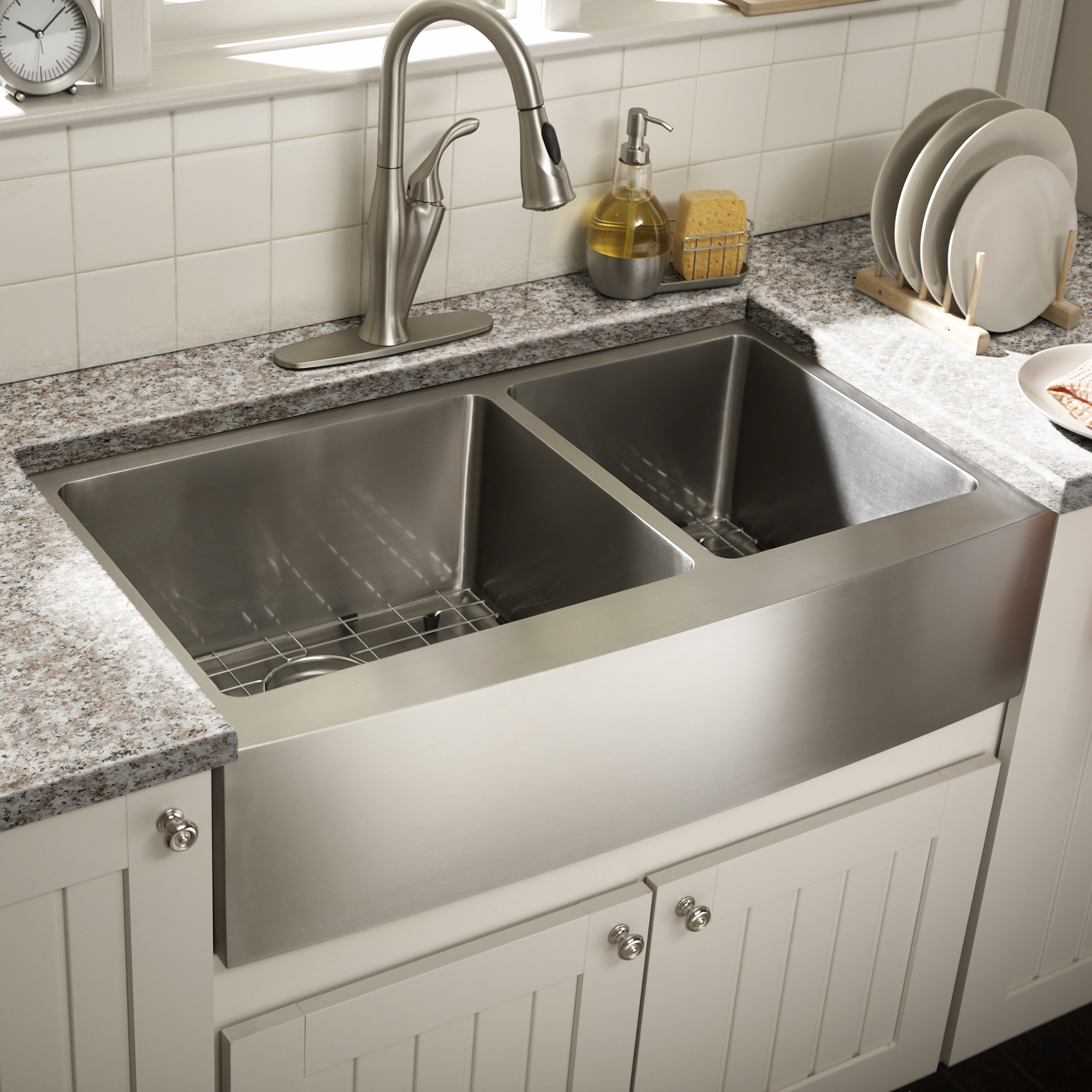 Farmhouse Kitchen Sink Home Interior Design