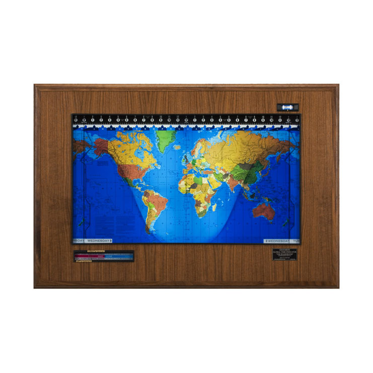 Geochron Geochron Boardroom Model World Wall Clock Wayfair