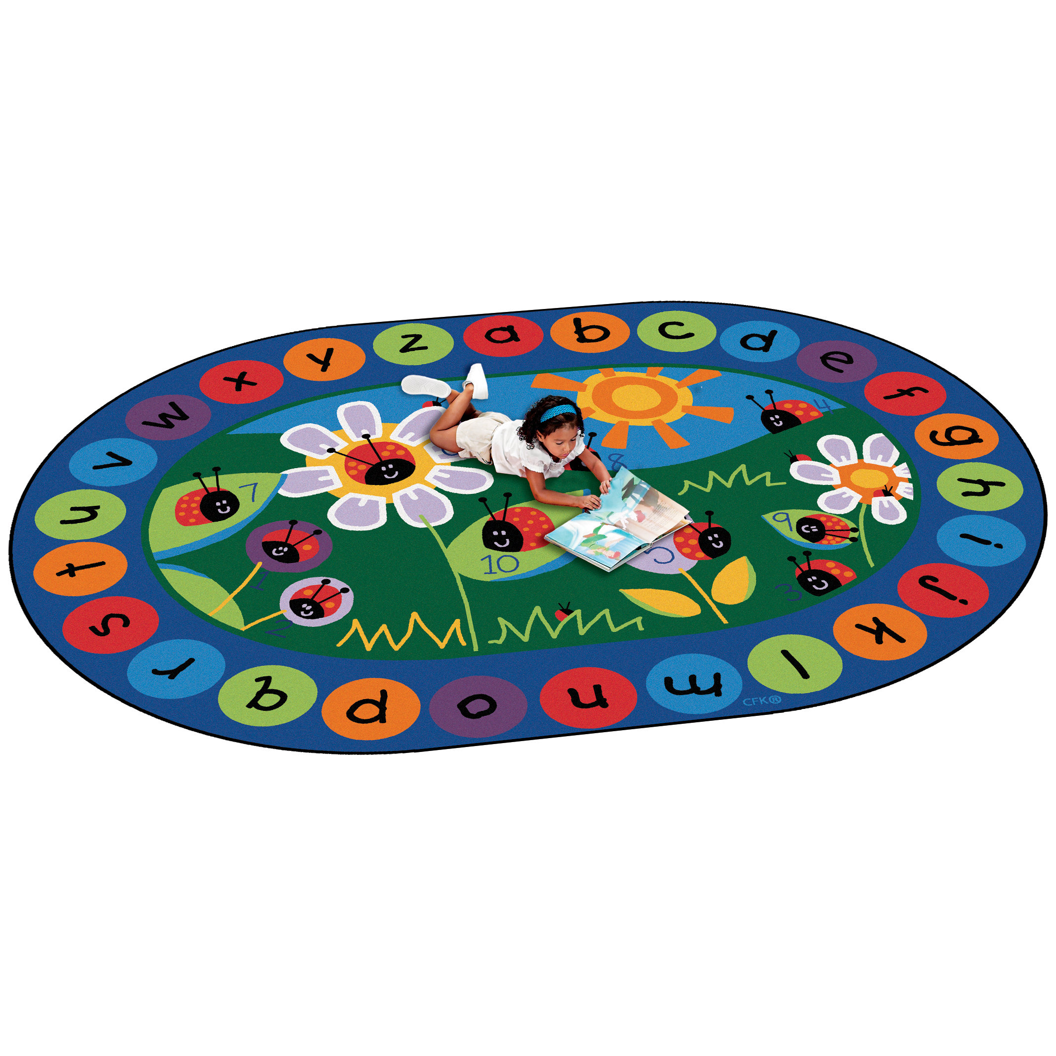 Carpets for Kids Circletime Ladybug Area Rug & Reviews Wayfair