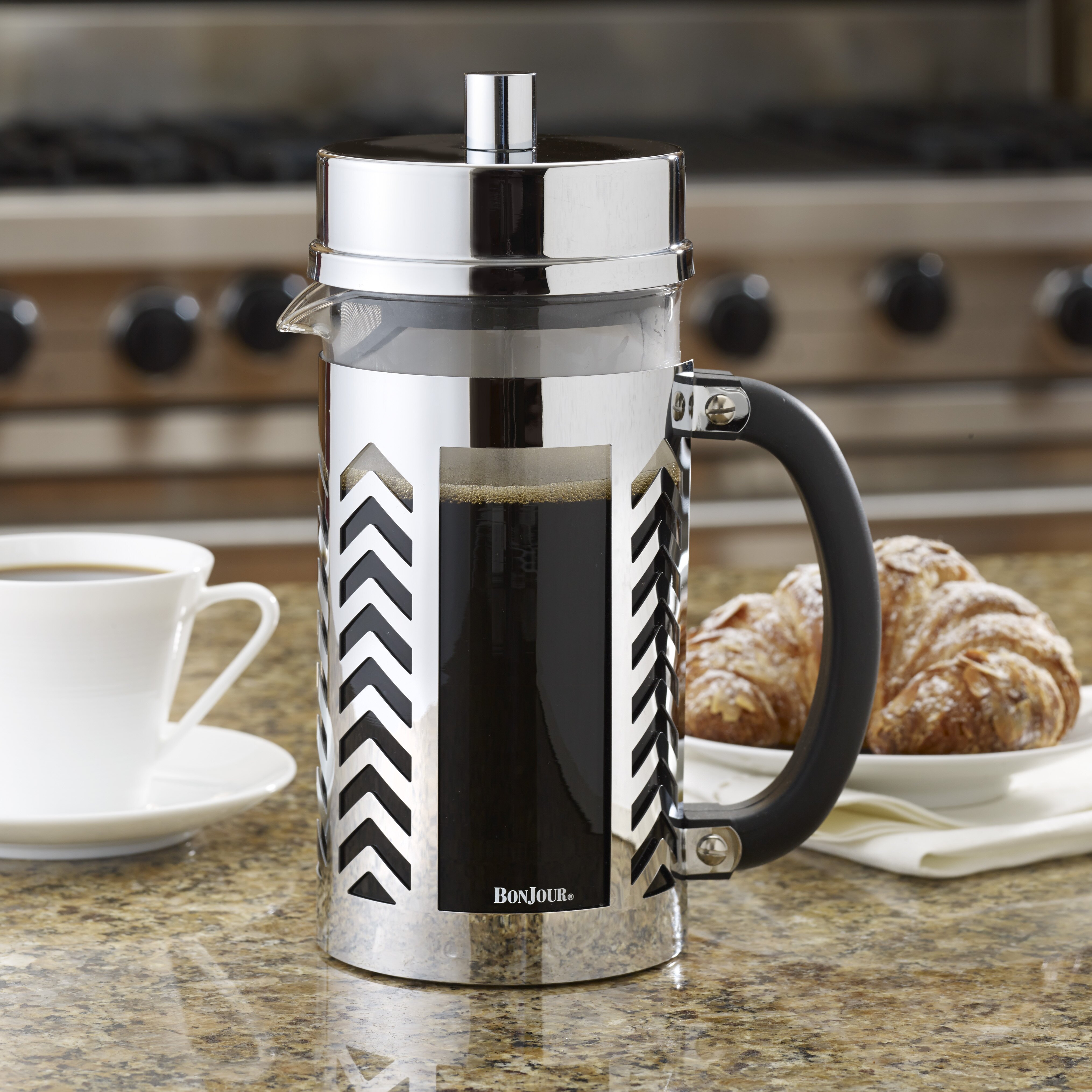 BonJour Chevron French Press Coffee/Espresso Maker & Reviews Wayfair