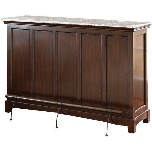 Steve Silver Newbury NW660B Bar Unit With Stone Top | Knight Furniture & Mattress | Bar - Bars