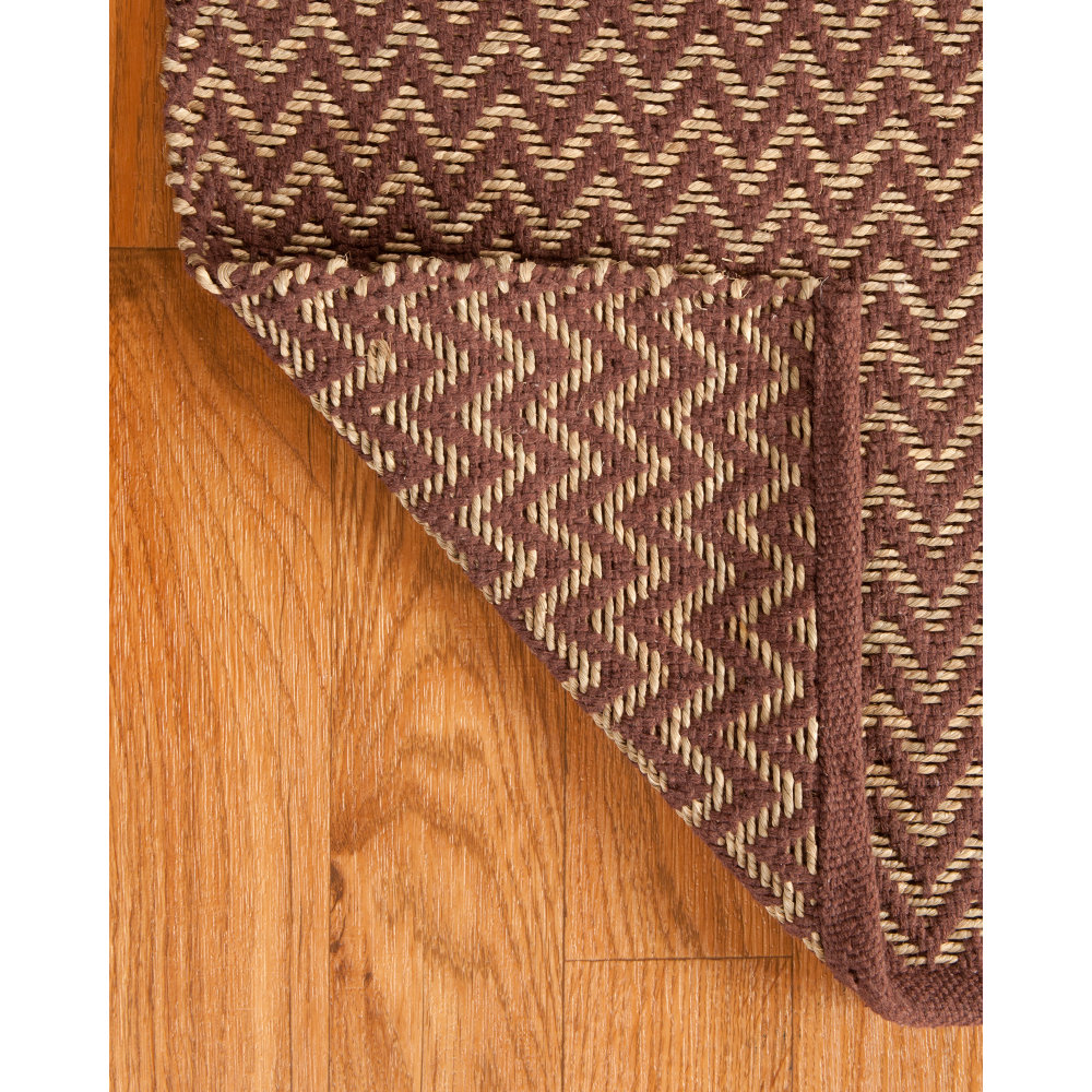 Natural Area Rugs Jute Cream / Brown Ruby Area Rug Wayfair