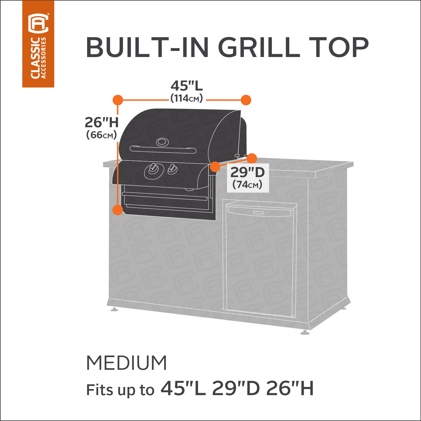 Classic Accessories Veranda Island BBQ Grill Top Cover & Reviews Wayfair