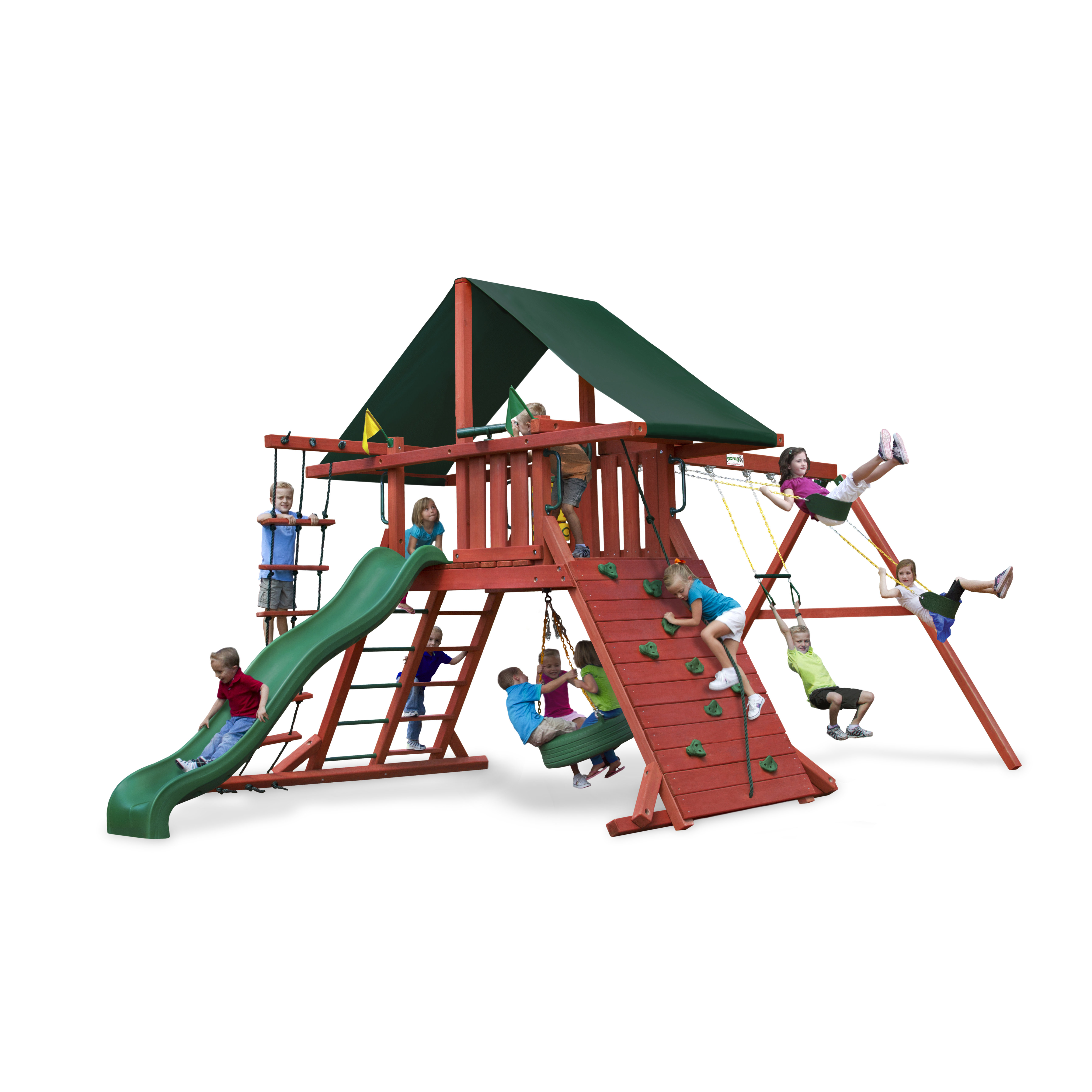 Gorilla Playsets Sun Climber I Swing Set & Reviews Wayfair