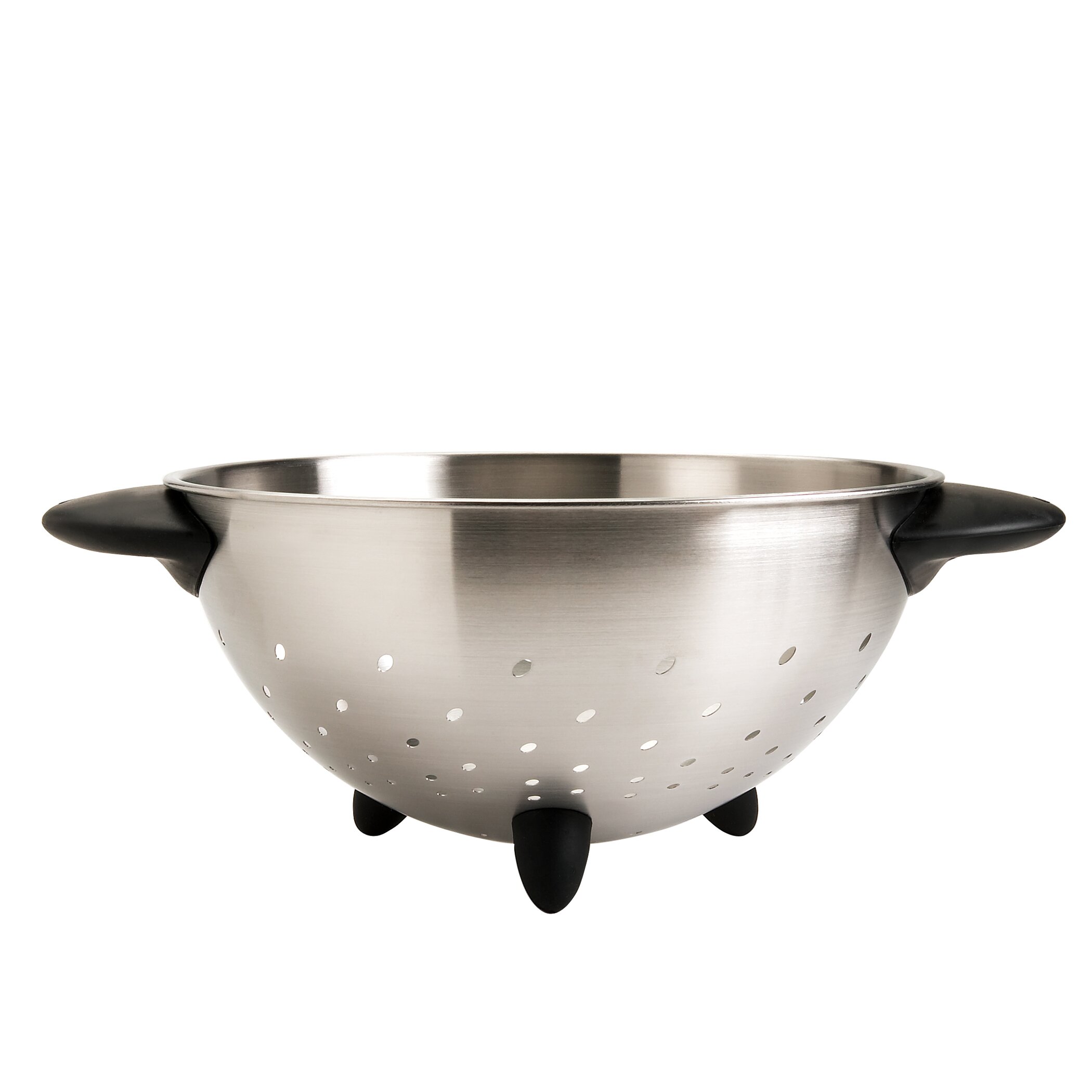 OXO Good Grip Stainless Steel Colander & Reviews | Wayfair Oxo Good Grips Stainless Steel Colander