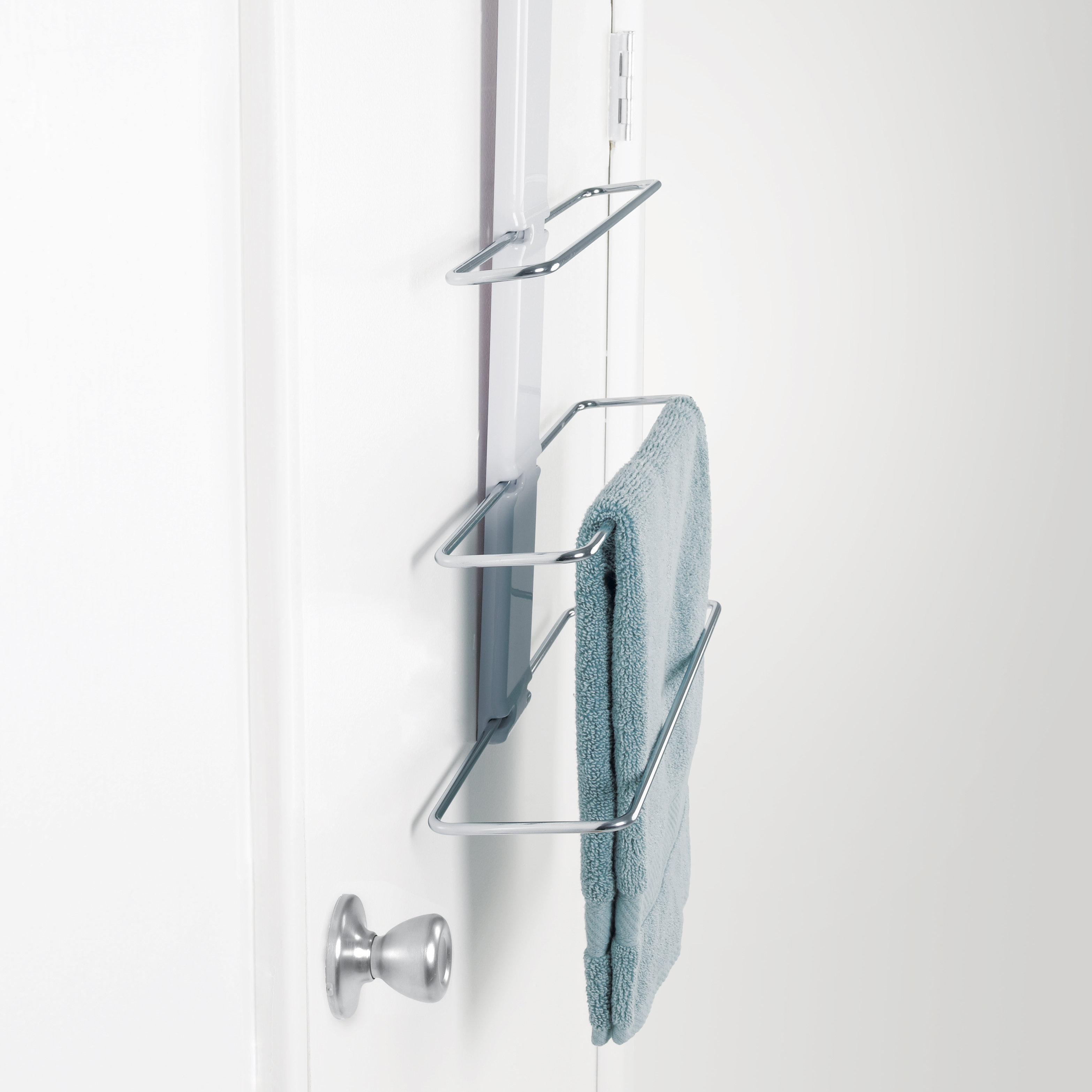 OXO Good Grips OvertheDoor Towel Rack & Reviews Wayfair