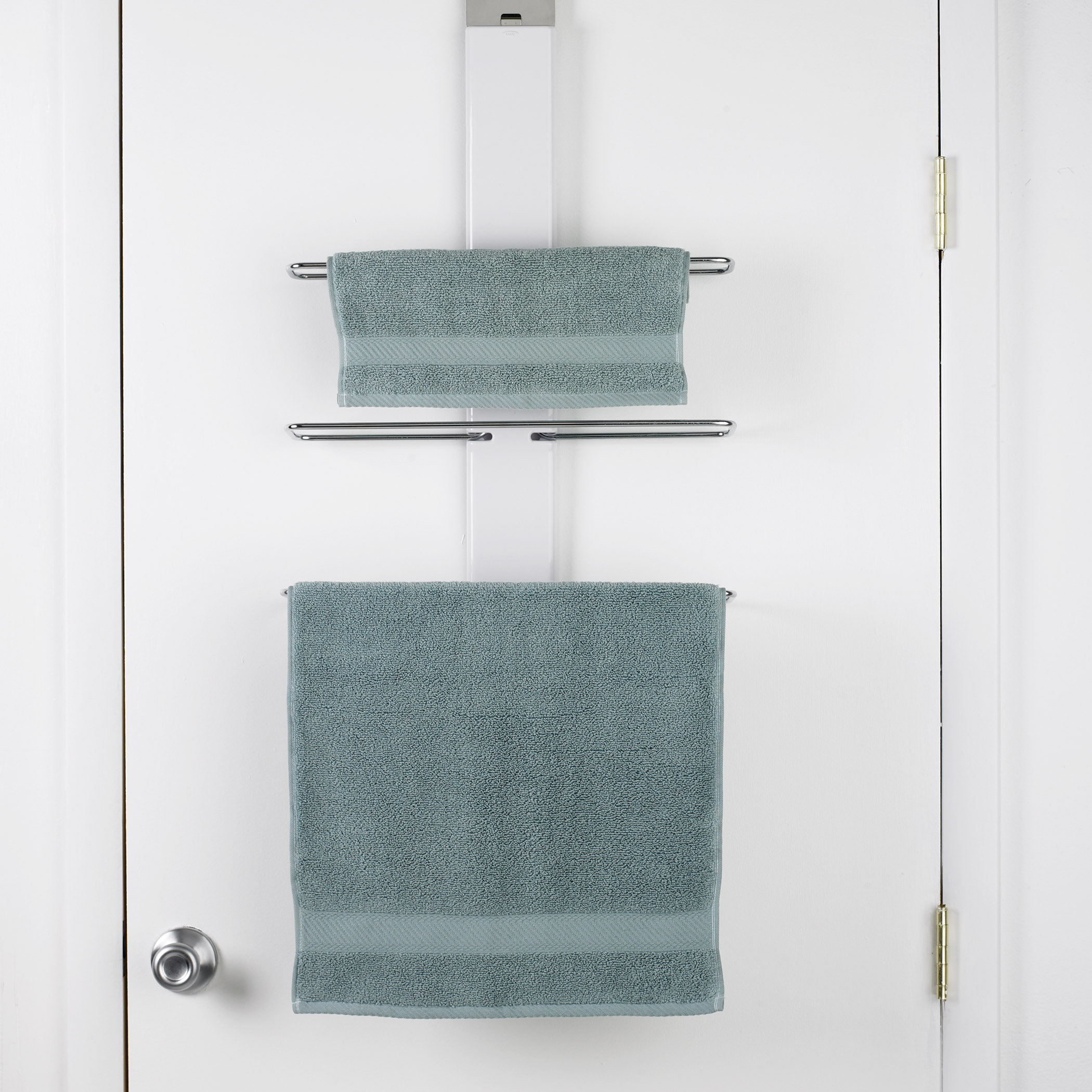 OXO Good Grips OvertheDoor Towel Rack & Reviews Wayfair