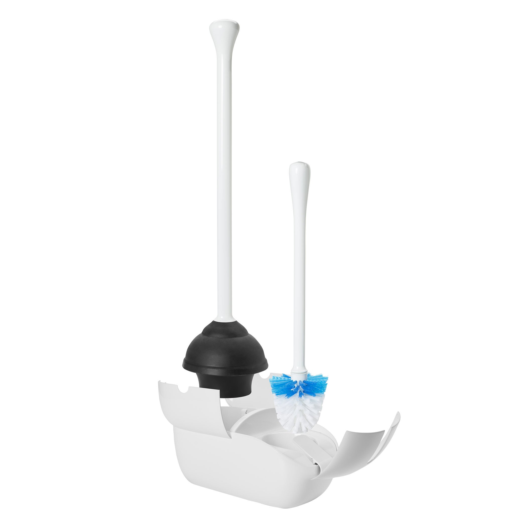 OXO Good Grips Toilet Brush & Plunger Combo Set & Reviews Wayfair