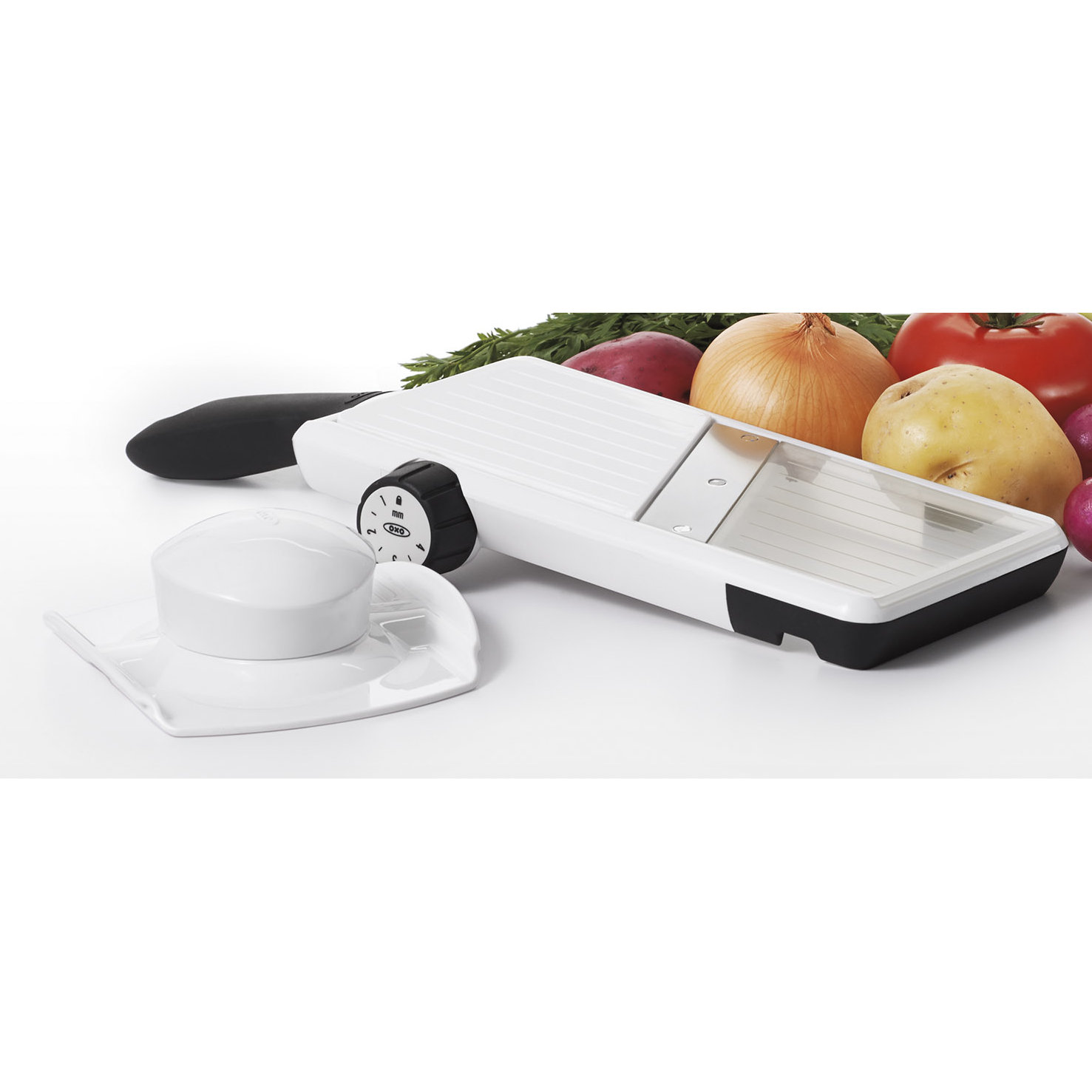 OXO Good Grips Adjustable HandHeld Mandoline Slicer Wayfair