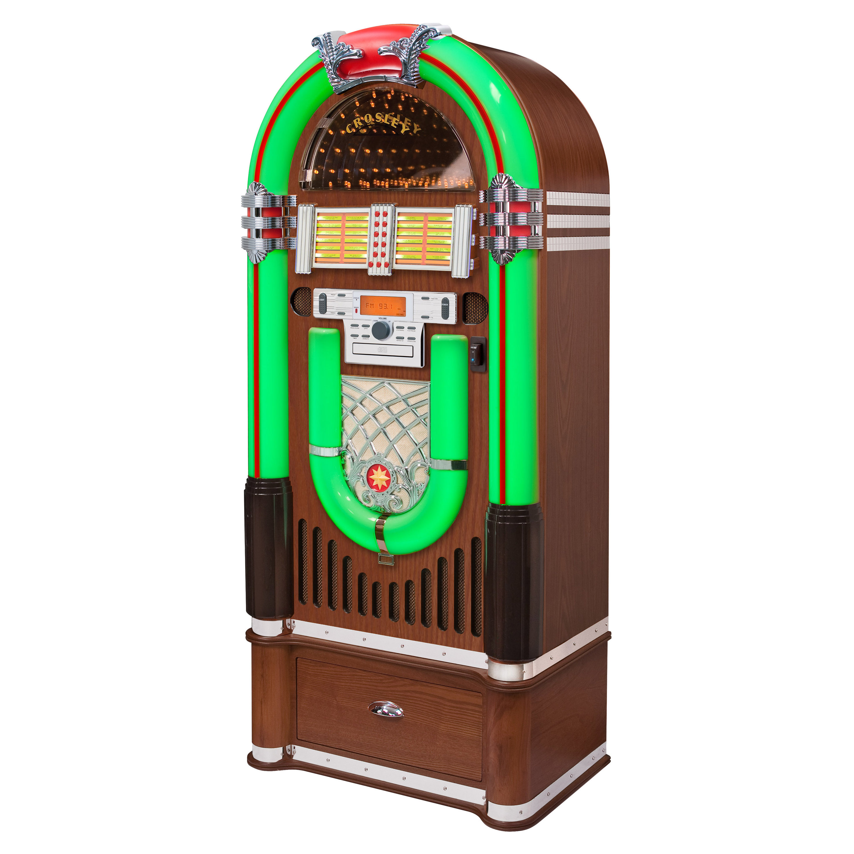 Crosley Full Size Bluetooth Jukebox & Reviews Wayfair